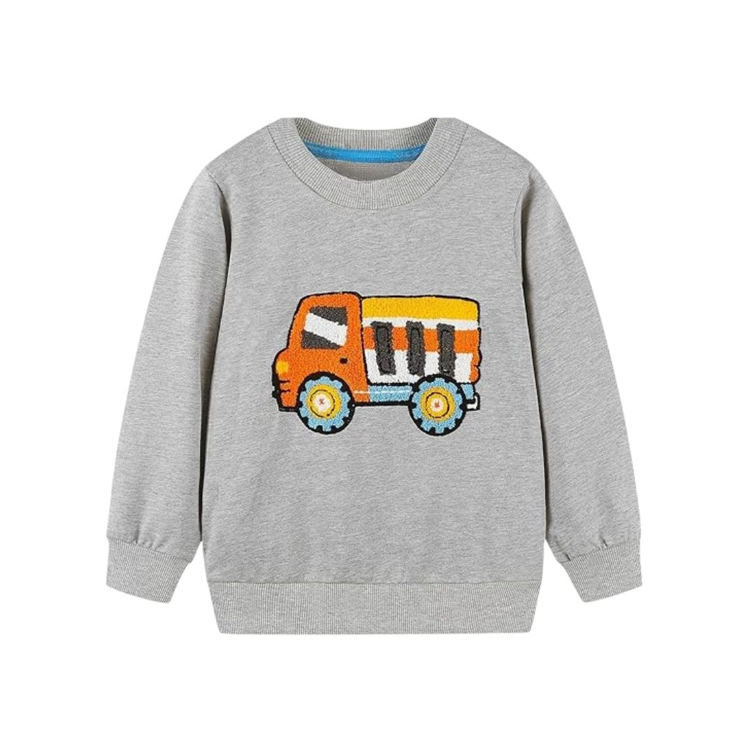 Warmes Toddler Girls Cute Print Sweatshirt