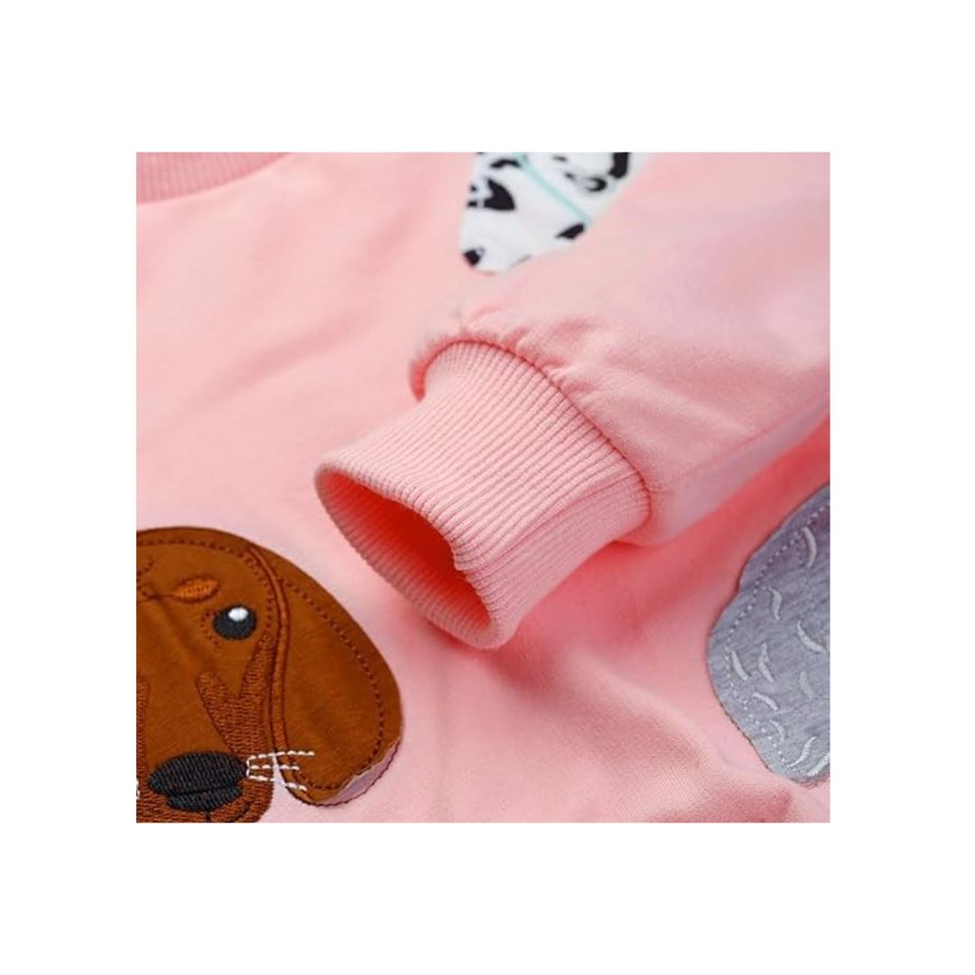 Warmes Toddler Girls Cute Cotton Sweatshirt