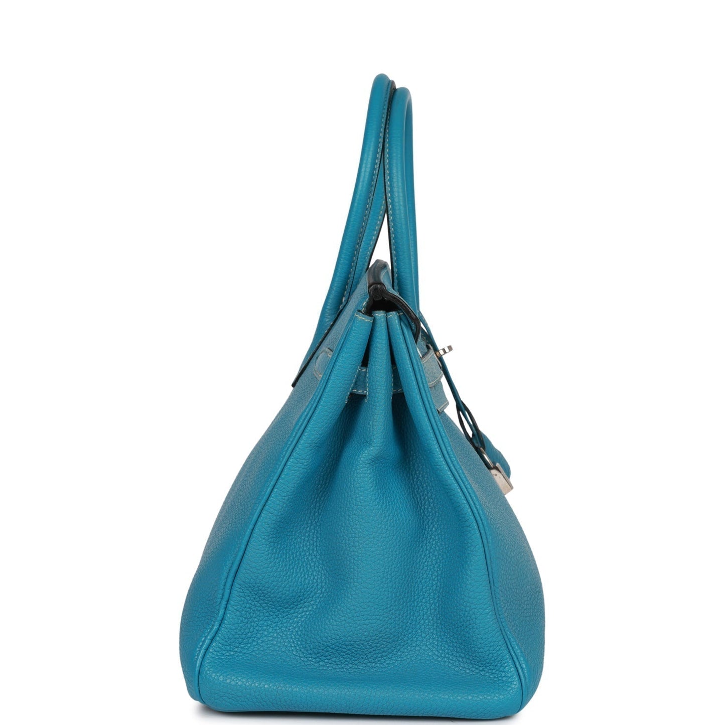 Hermes Birkin 35 Blue Jean Togo Palladium Hardware