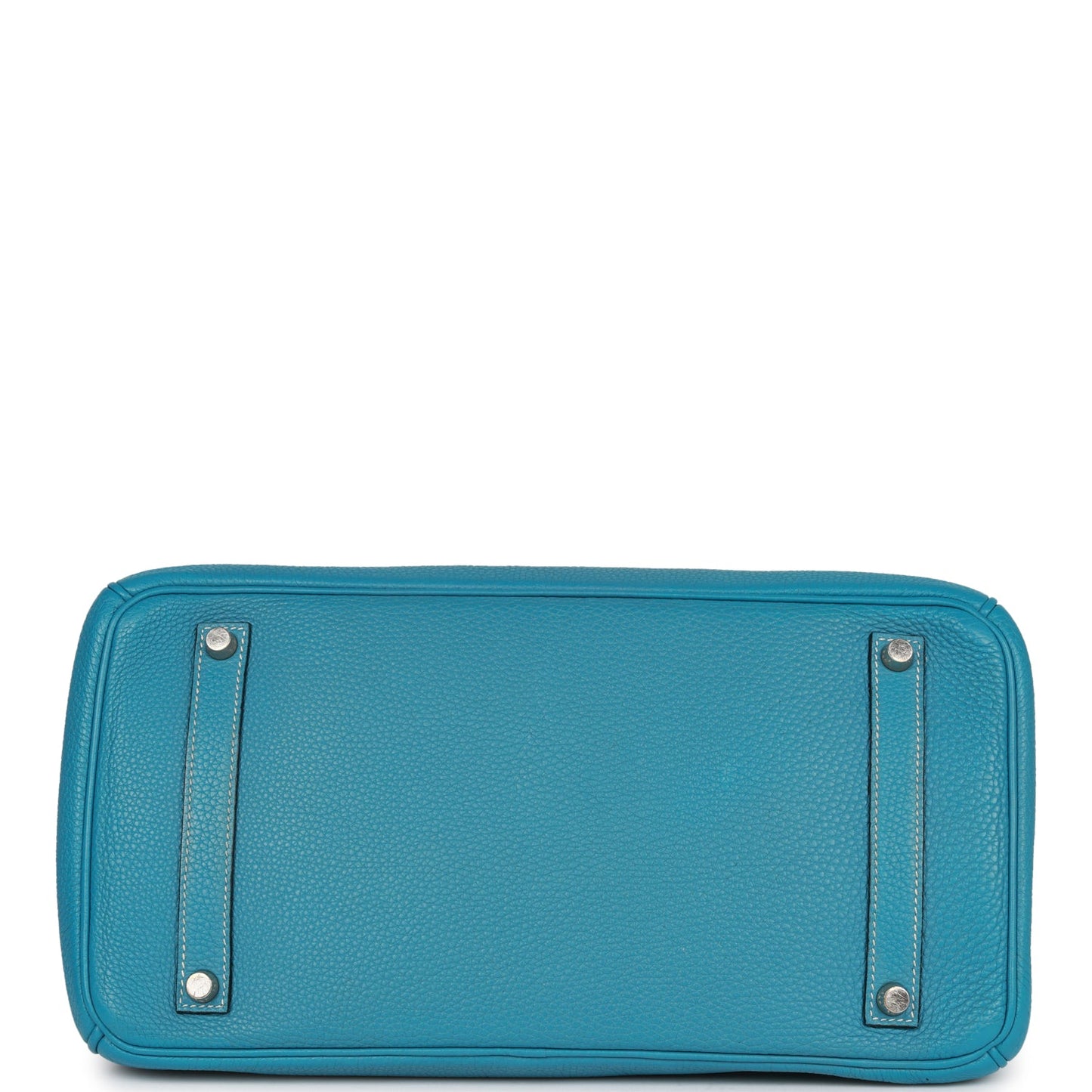 Hermes Birkin 35 Blue Jean Togo Palladium Hardware