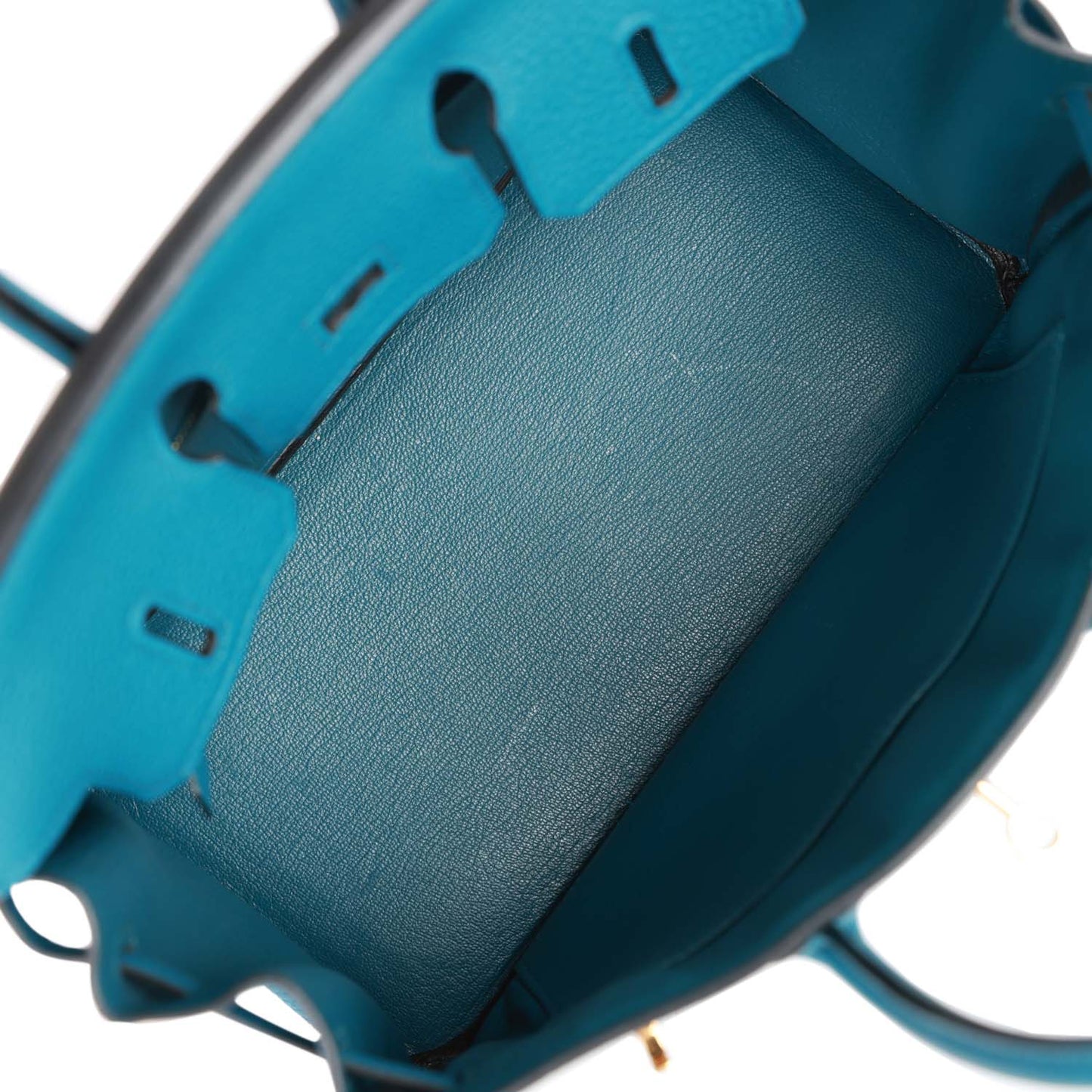 Hermes Birkin 25 Cobalt Togo Gold Hardware