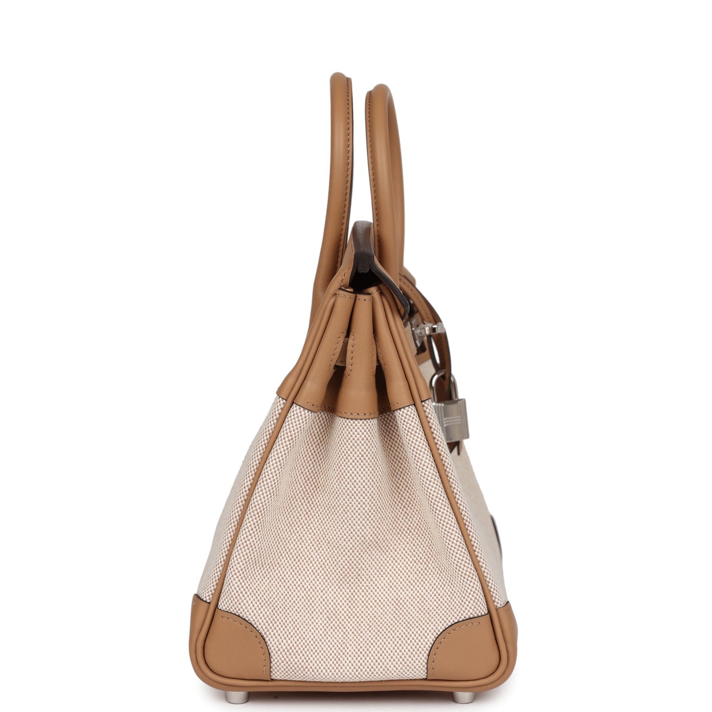 Hermes Birkin 25 Toile H Chai Swift Palladium Hardware
