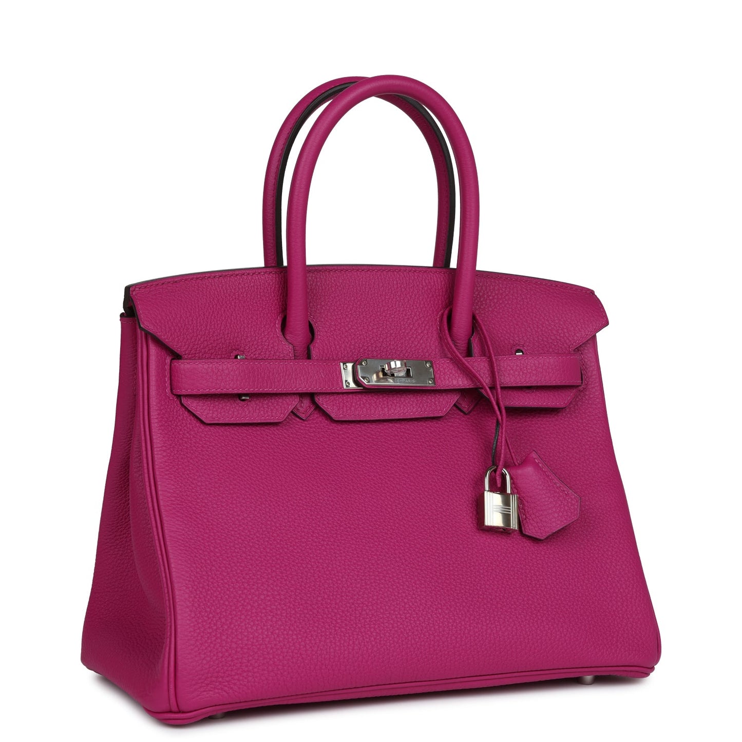 Hermes Birkin 30 Rose Pourpre Togo Palladium Hardware
