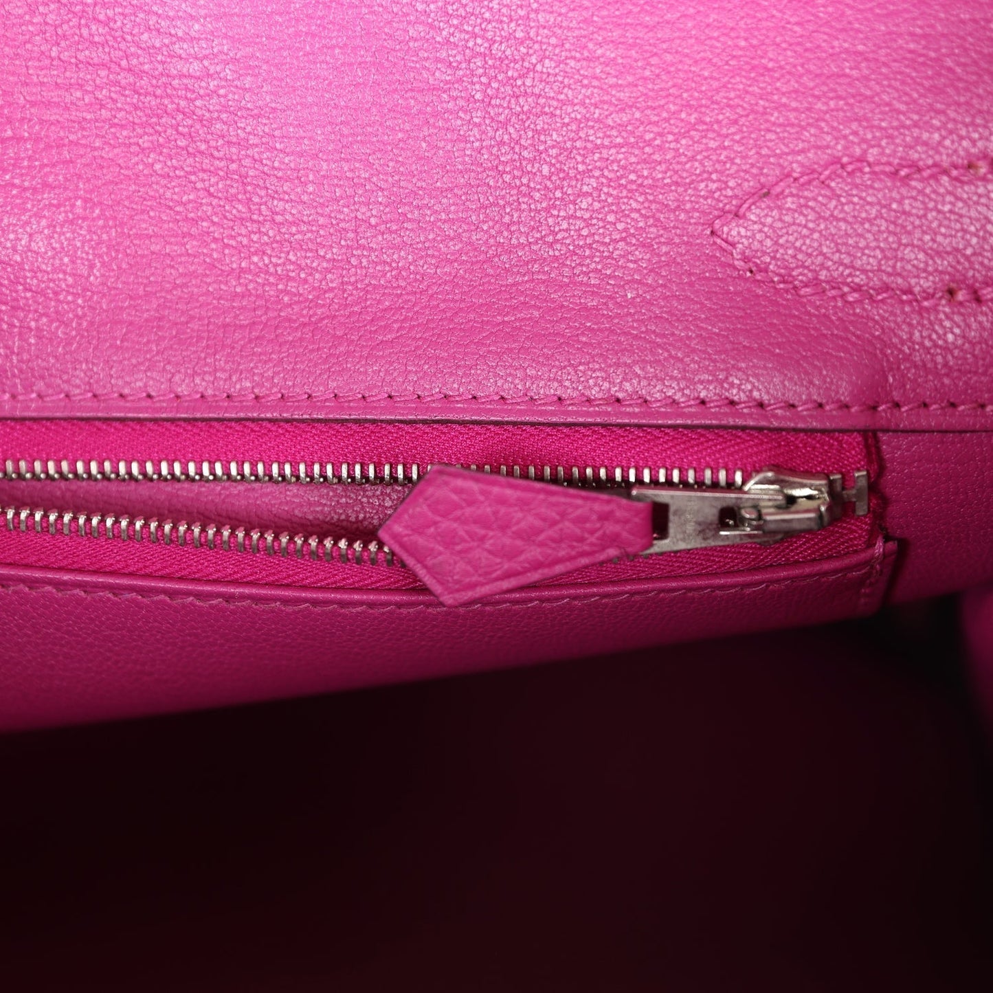 Hermes Birkin 30 Rose Pourpre Togo Palladium Hardware