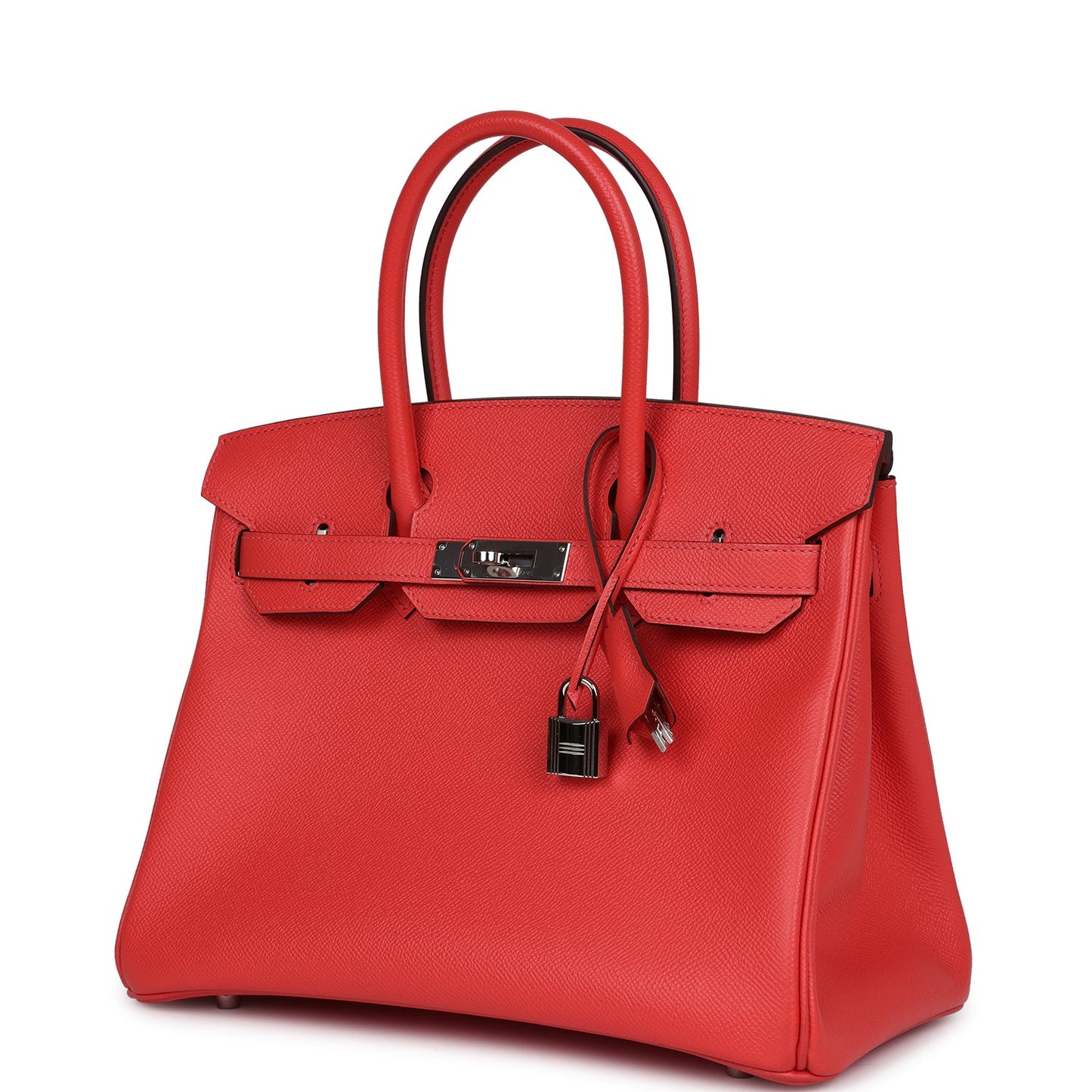 Hermes Birkin 30 Rose Jaipur Epsom Palladium Hardware