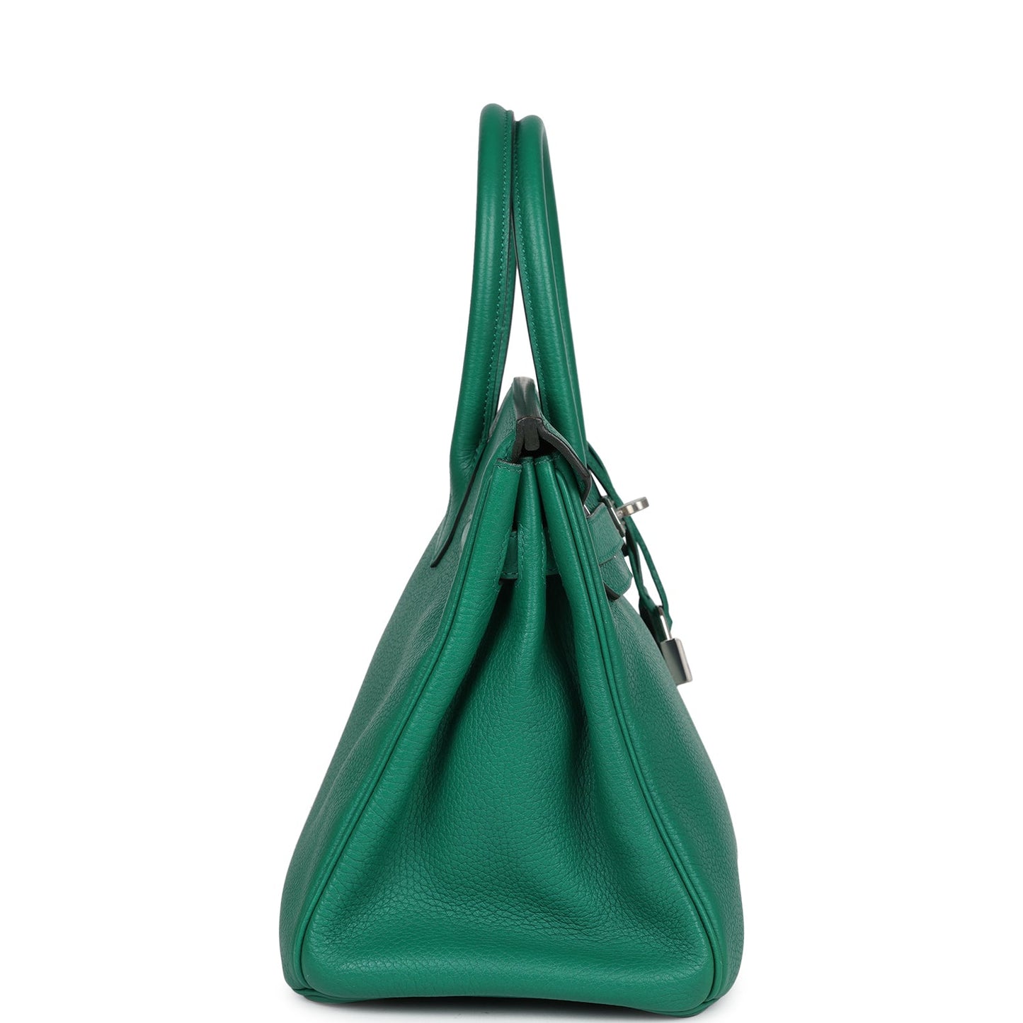 Hermes Birkin 30 Vert Vertigo Clemence Palladium Hardware