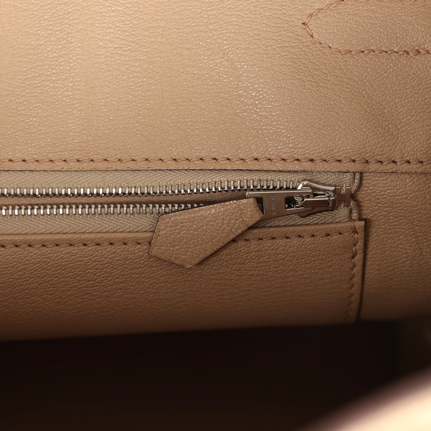 Hermes Birkin 35 Poussiere Matte Alligator Palladium Hardware