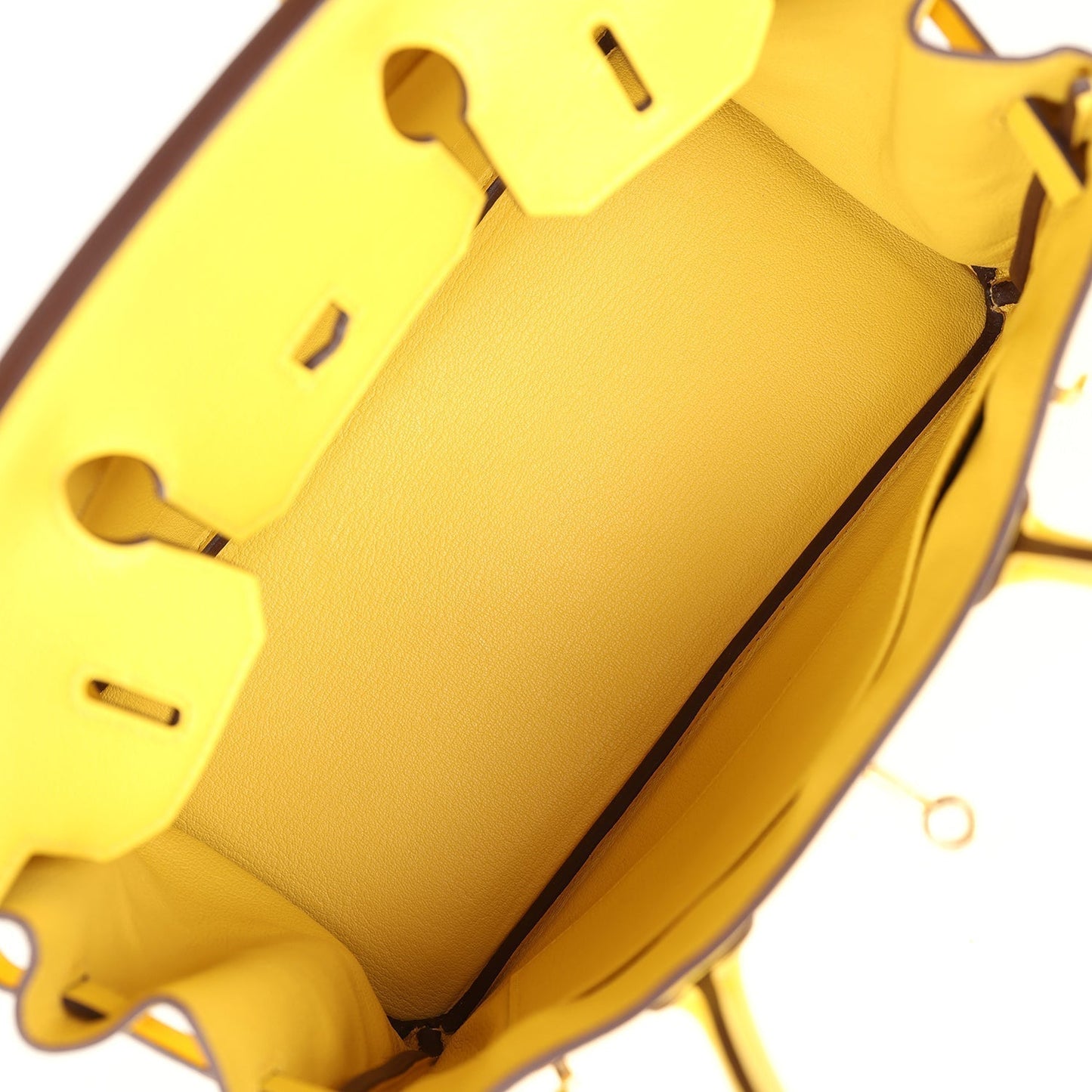 Hermes Birkin 30 Jaune de Naples Novillo Gold Hardware