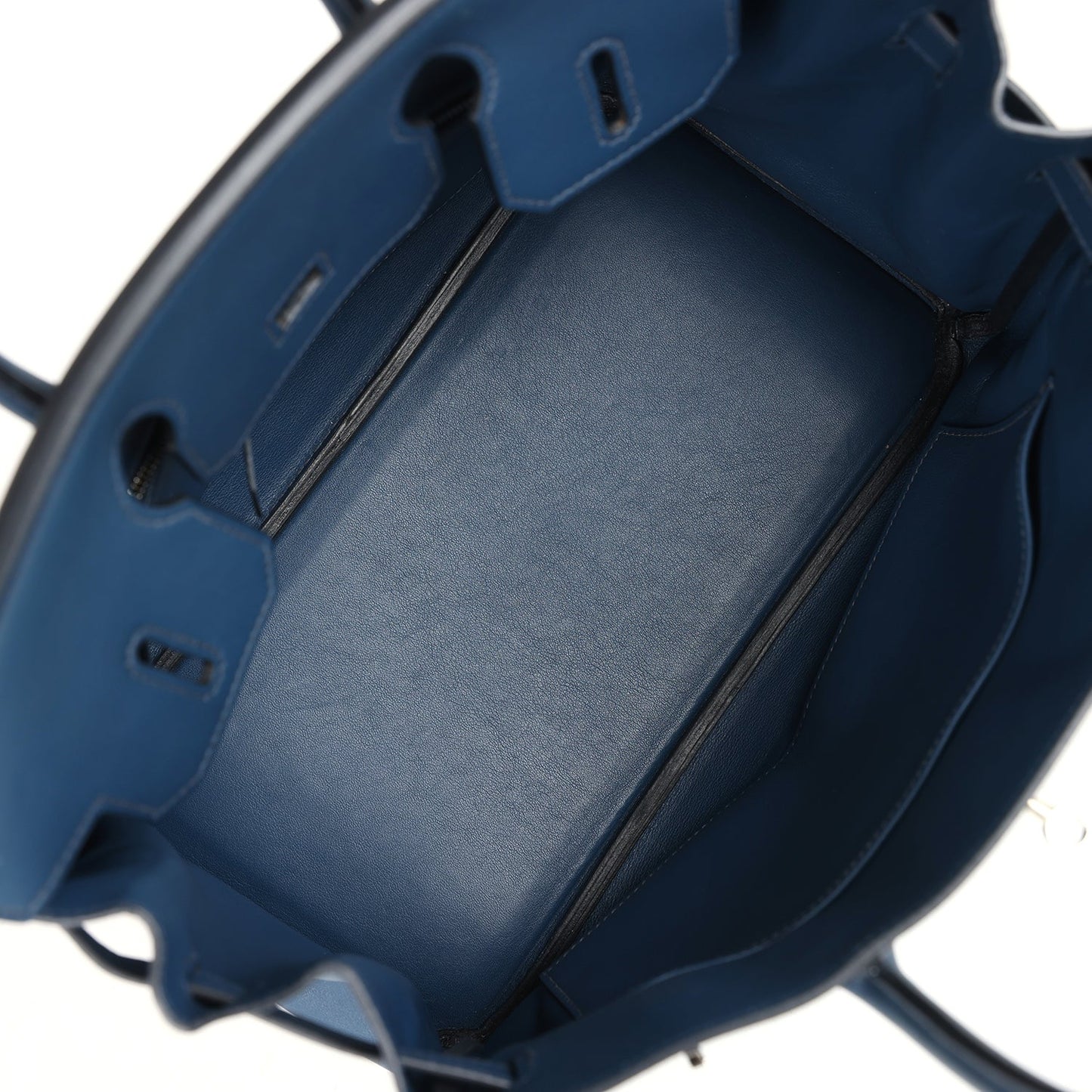 Hermes Birkin 30 Deep Bleu Swift Palladium Hardware