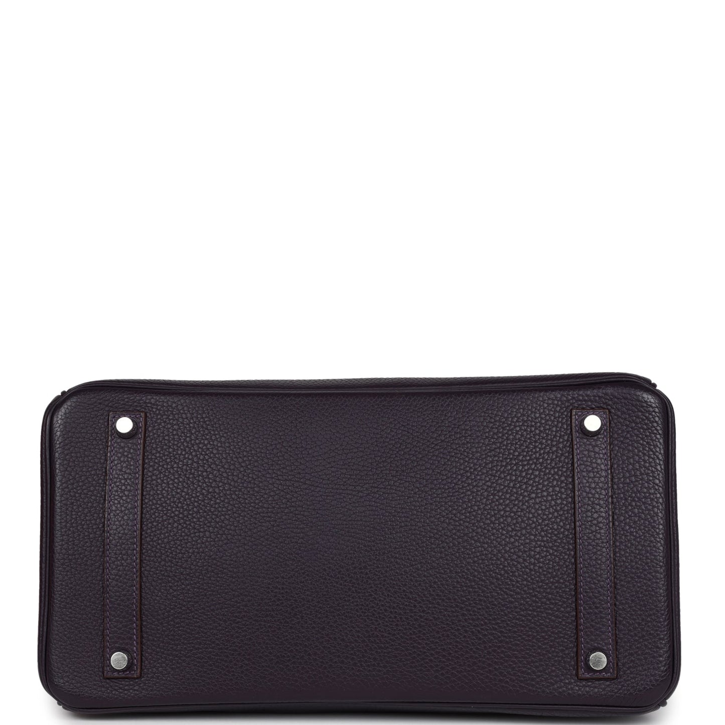 Hermes Birkin 35 Raisin Clemence Palladium Hardware