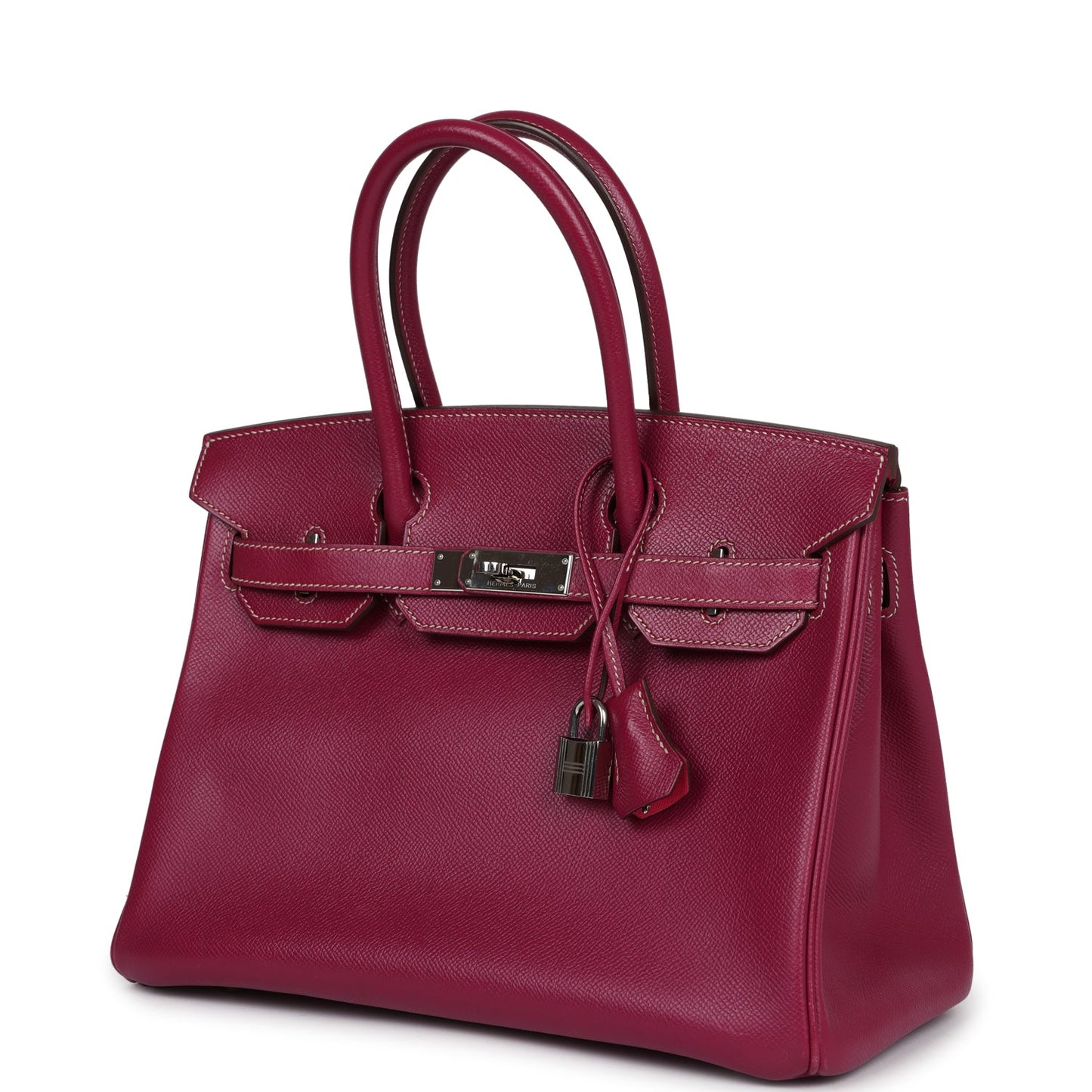 Hermes Birkin 30 Tosca Candy Epsom Palladium Hardware