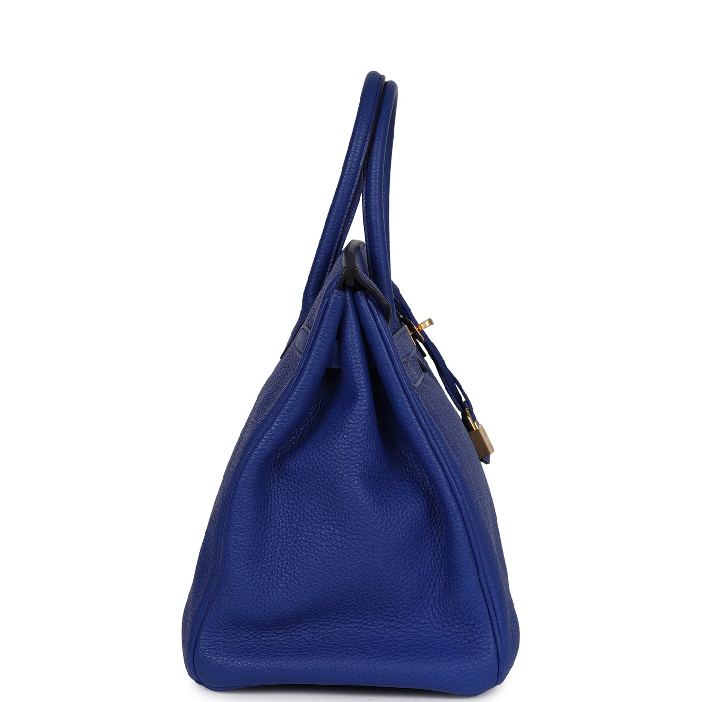 Hermes Birkin 35 Bleu Electric Togo Gold Hardware