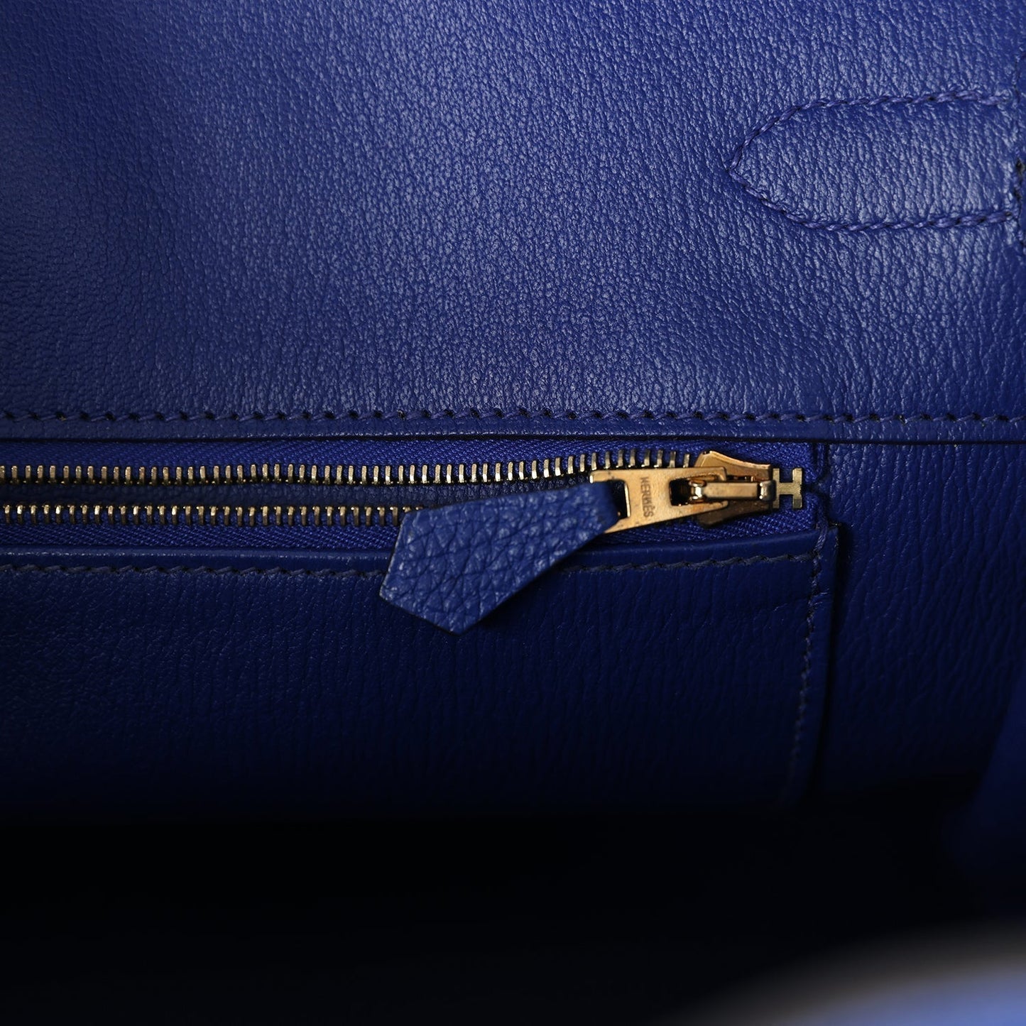 Hermes Birkin 35 Bleu Electric Togo Gold Hardware