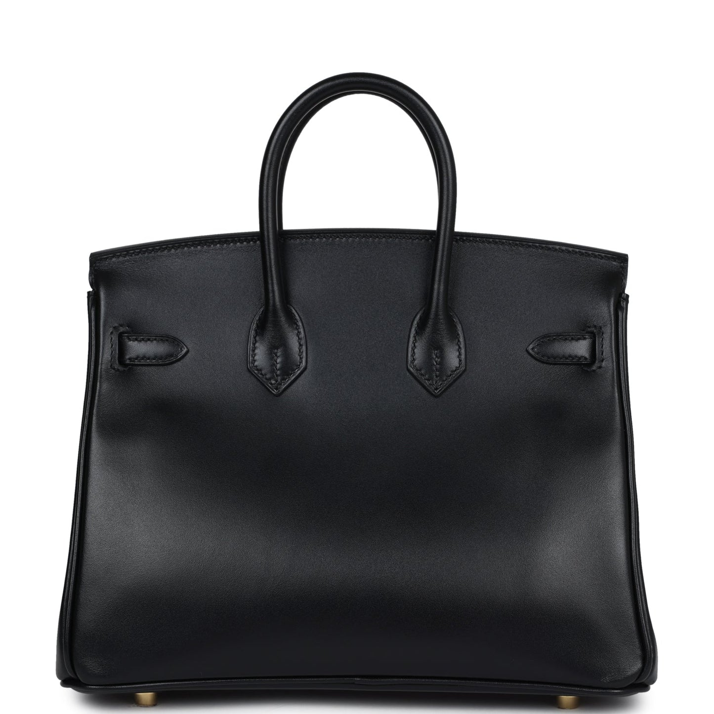 Hermes Birkin 25 Black Box Gold Hardware