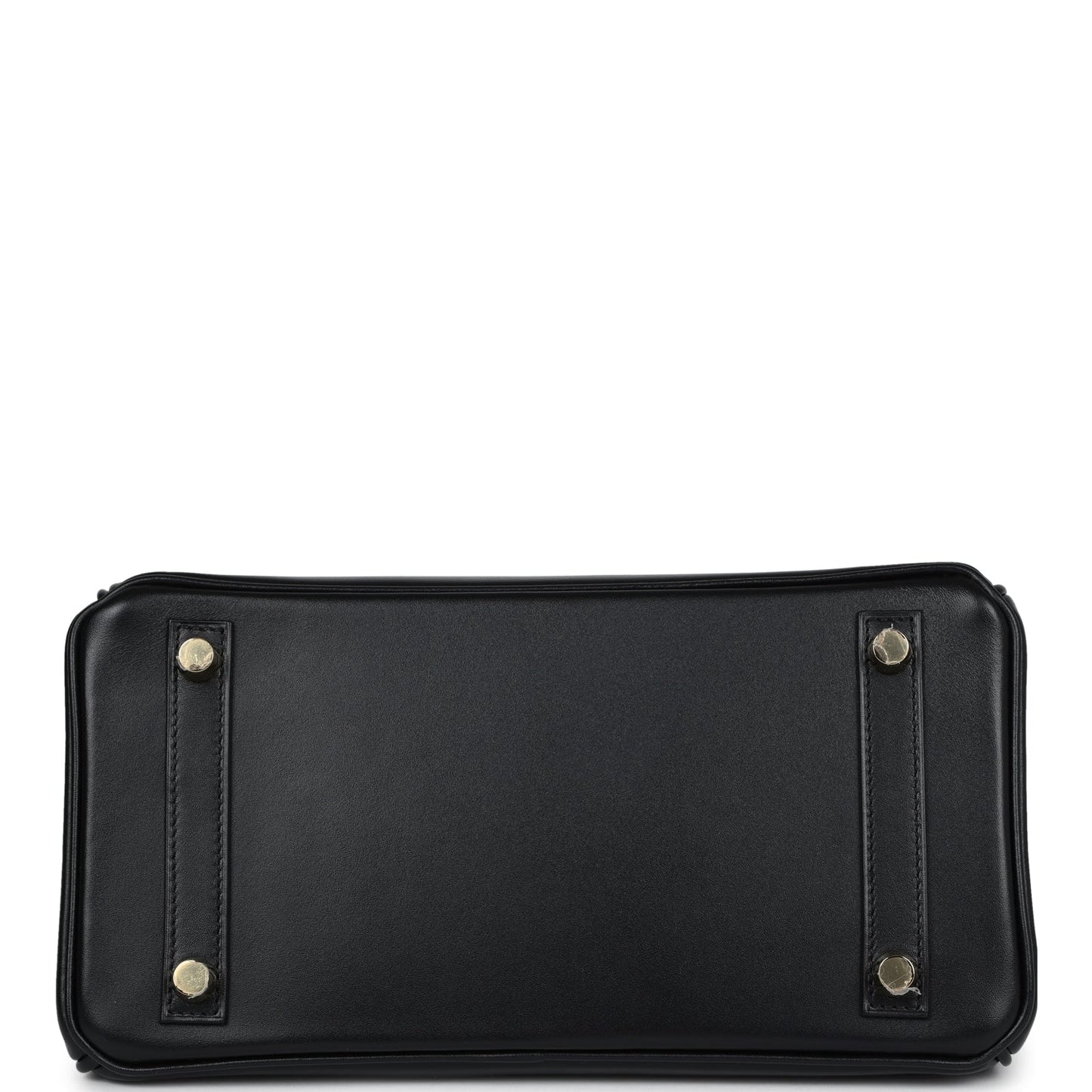 Hermes Birkin 25 Black Box Gold Hardware