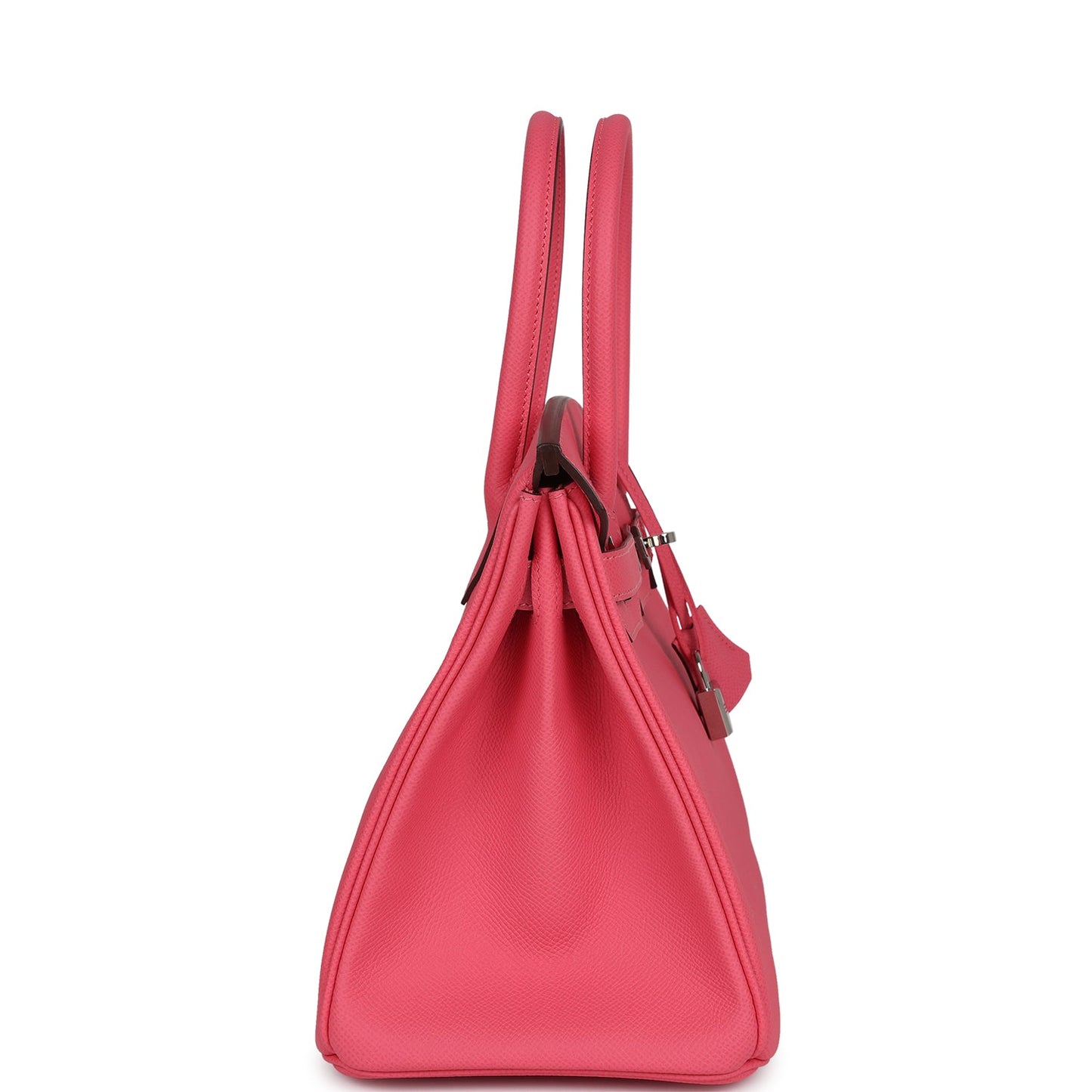 Hermes Birkin 30 Rose Azalee Epsom Palladium Hardware