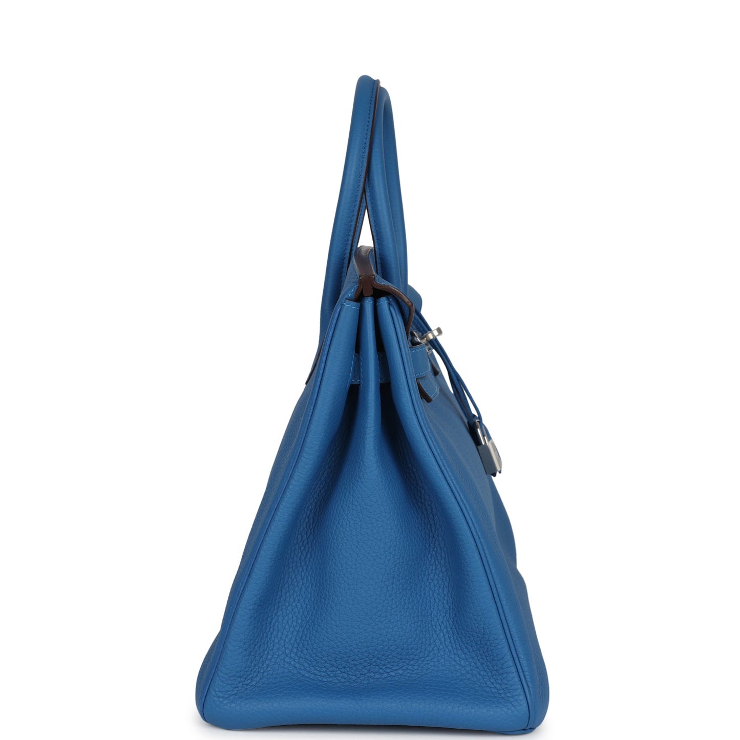 Hermes Birkin 35 Mykonos Clemence Palladium Hardware