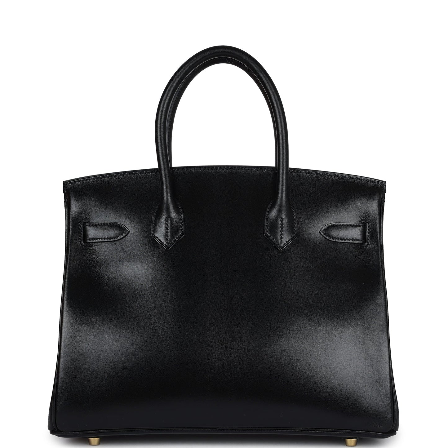 Hermes Birkin 30 Black Box Gold Hardware