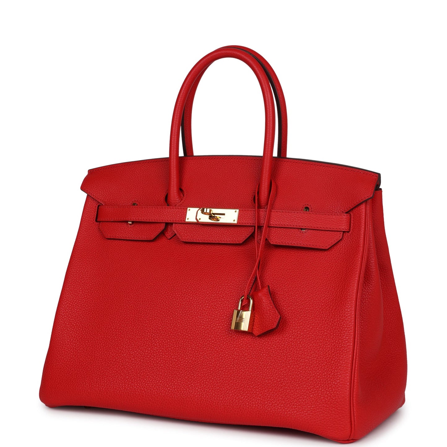 Hermes Birkin 35 Rouge Tomate Togo Gold Hardware