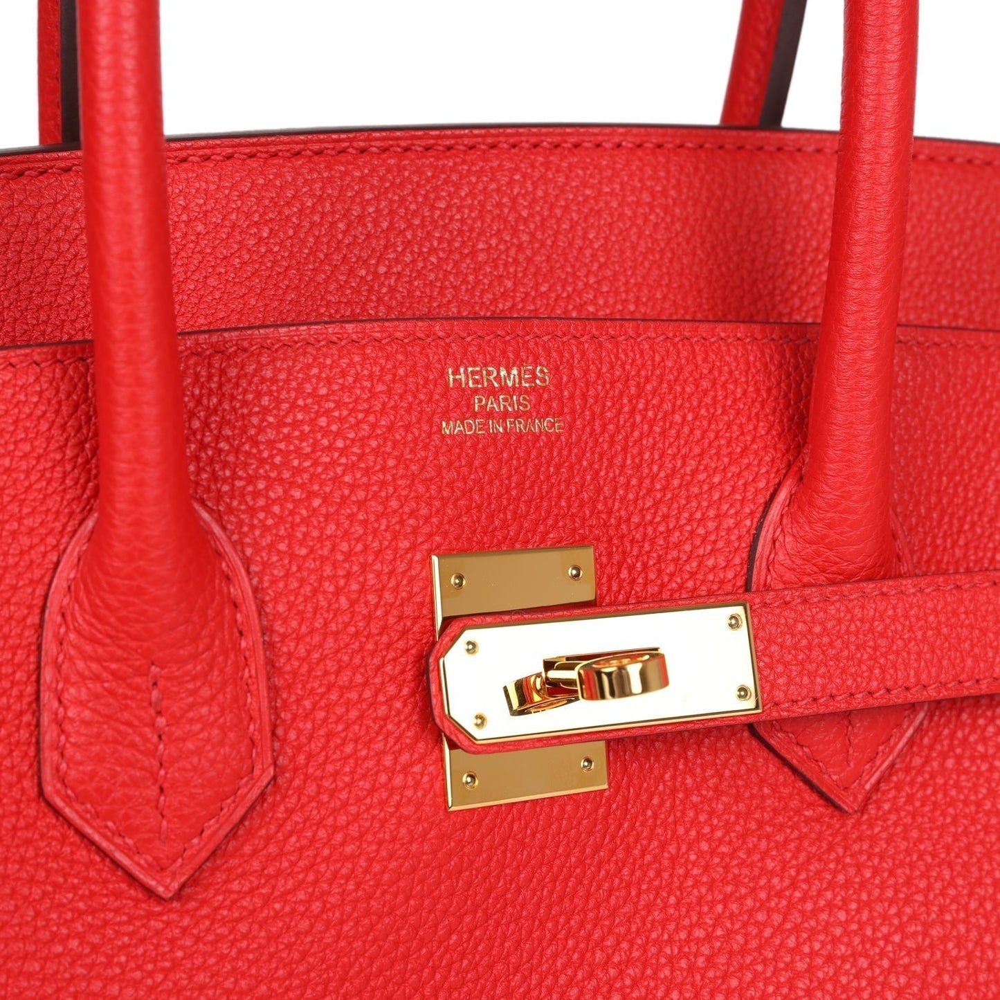 Hermes Birkin 35 Rouge Tomate Togo Gold Hardware