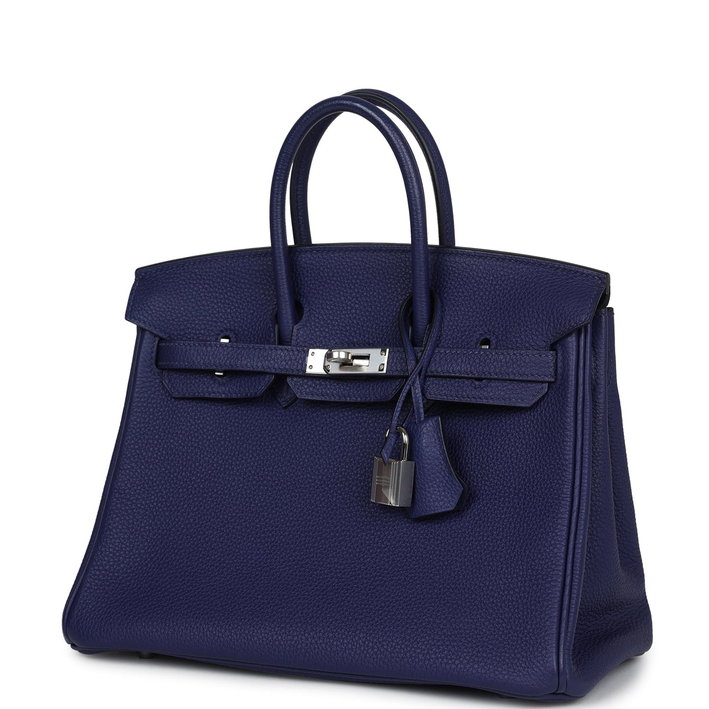 Hermes Birkin 25 Bleu Encre Togo Palladium Hardware