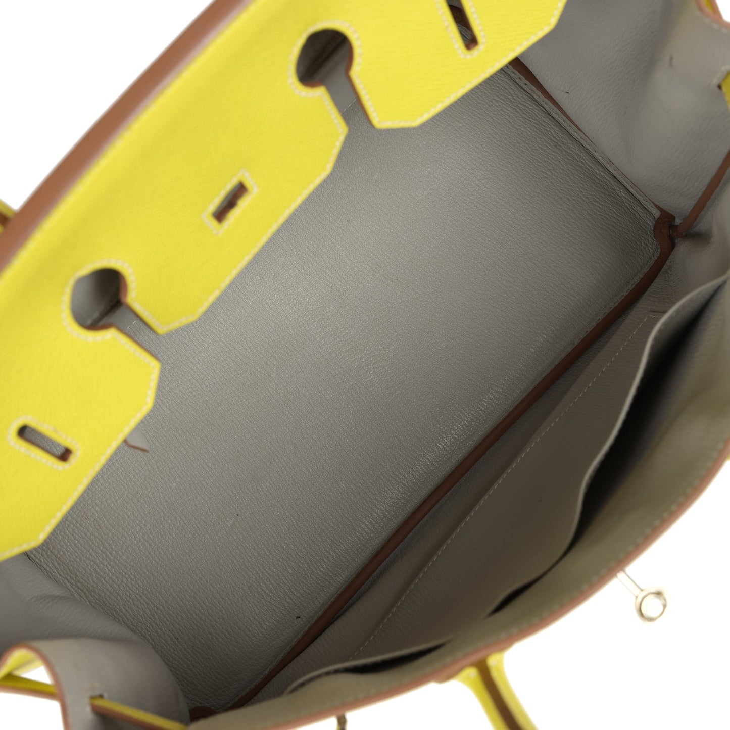 Hermes Birkin 35 Lime Candy Epsom Palladium Hardware