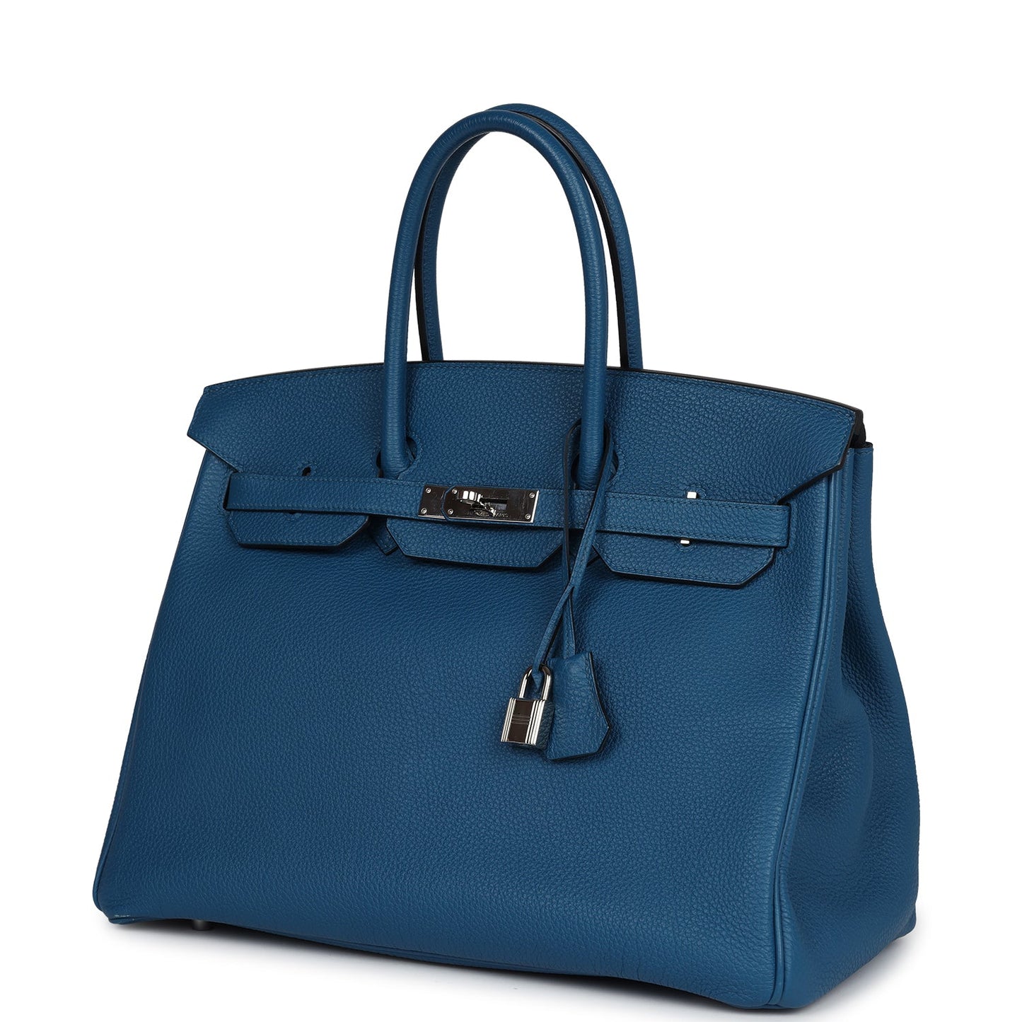 Hermes Birkin 35 Bleu de Galice Togo Palladium Hardware