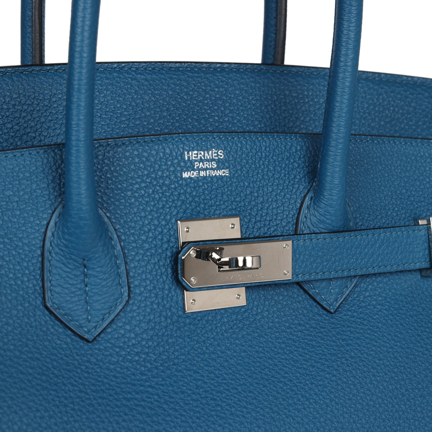 Hermes Birkin 35 Bleu de Galice Togo Palladium Hardware