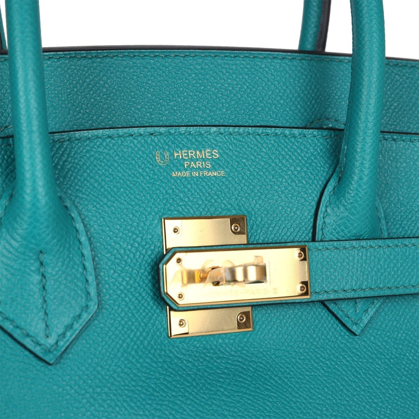 Hermes Special Order (HSS) Birkin 30 Bleu Paon Epsom Gold Hardware