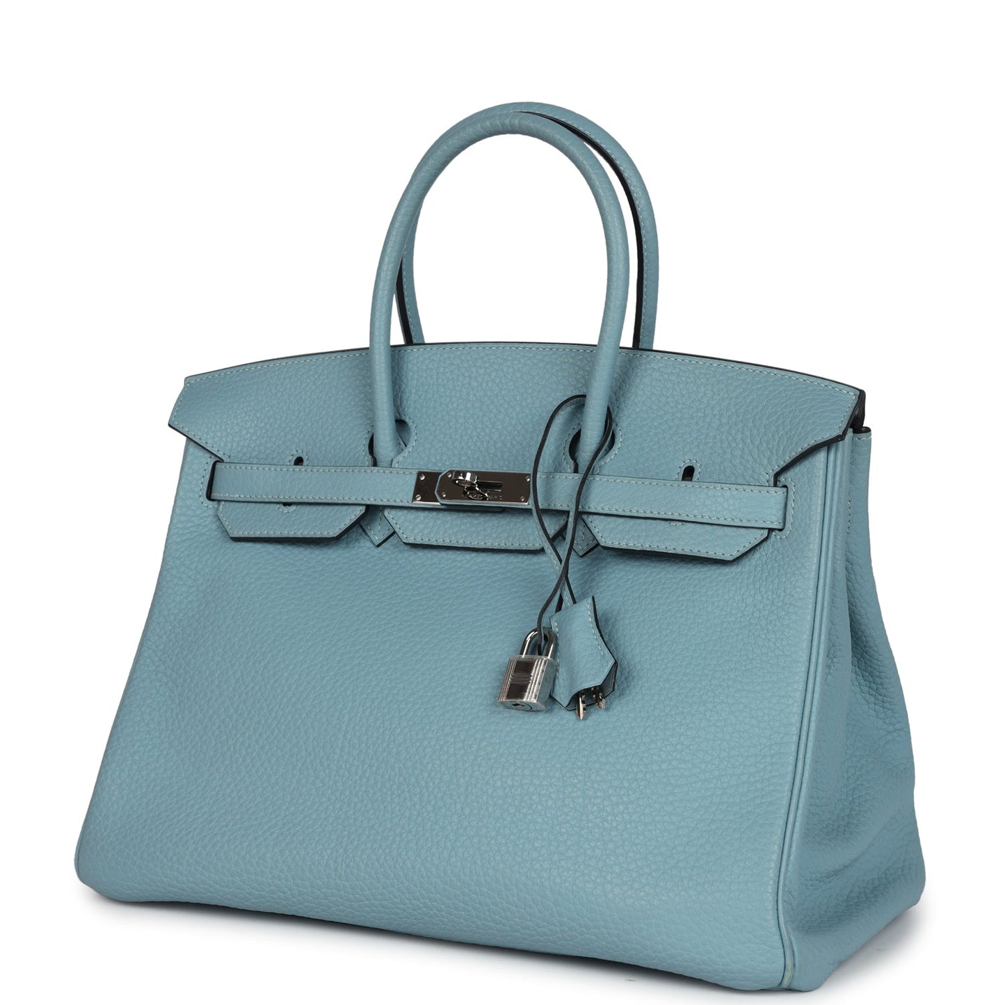 Hermes Birkin 35 Ciel Togo Palladium Hardware