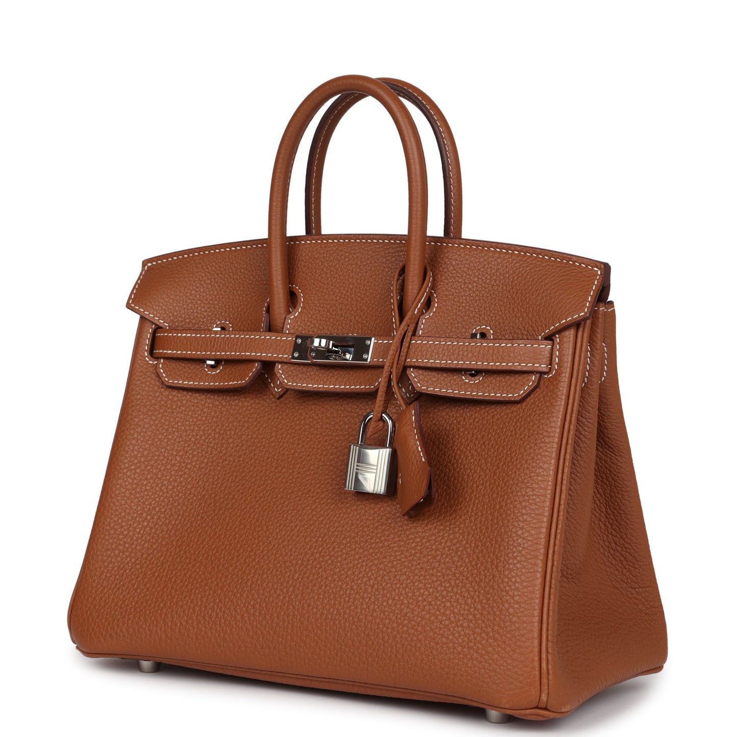 Hermes Birkin 25 Gold Togo Palladium Hardware