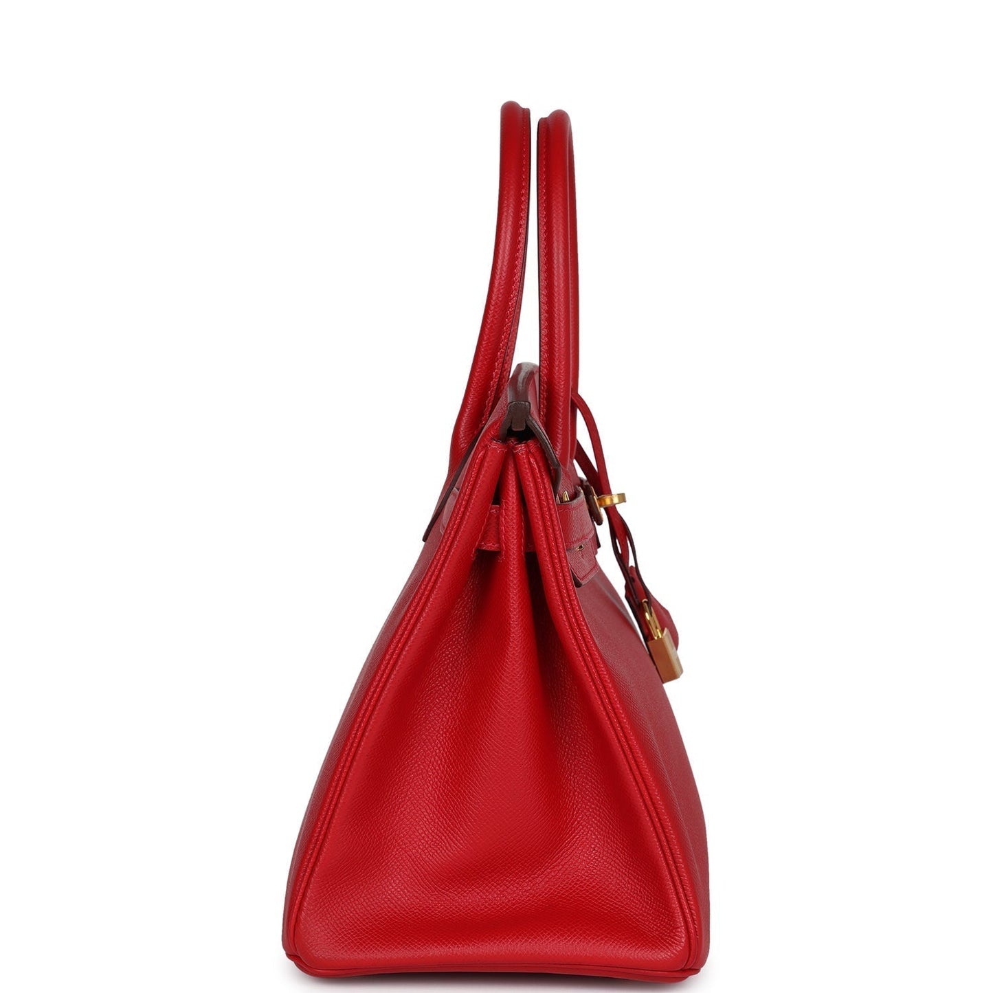 Hermes Birkin 30 Rouge Casaque Epsom Gold Hardware