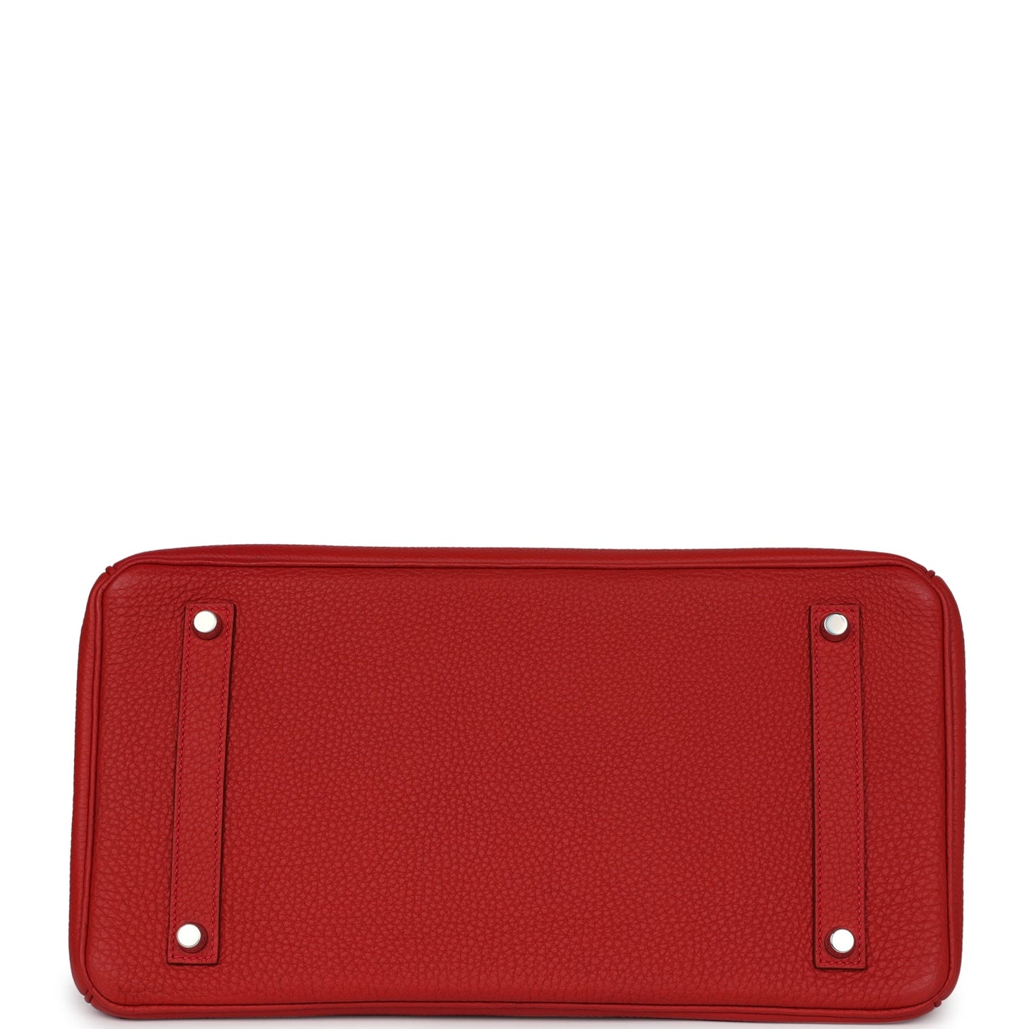 Hermes Birkin 35 Rouge Casaque Togo Palladium Hardware