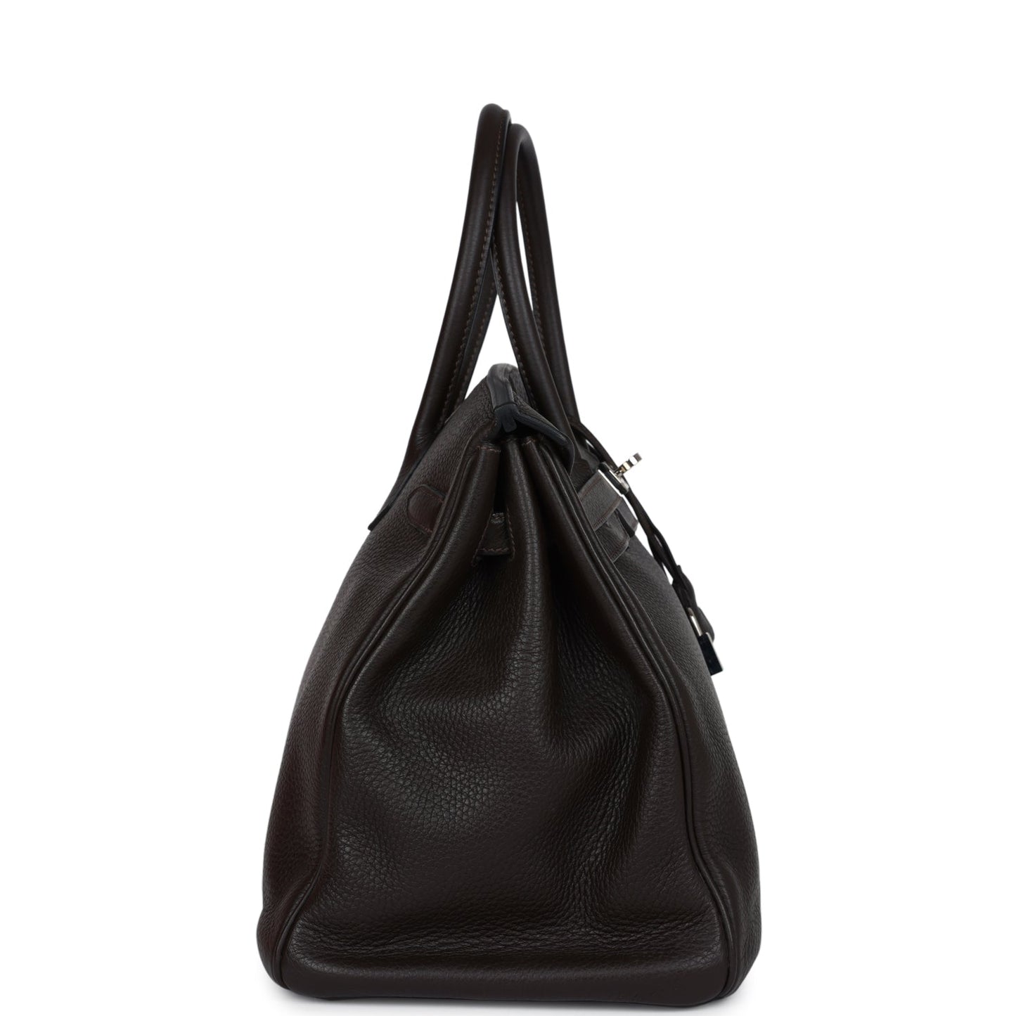 Hermes Birkin 35 Cafe Clemence Palladium Hardware