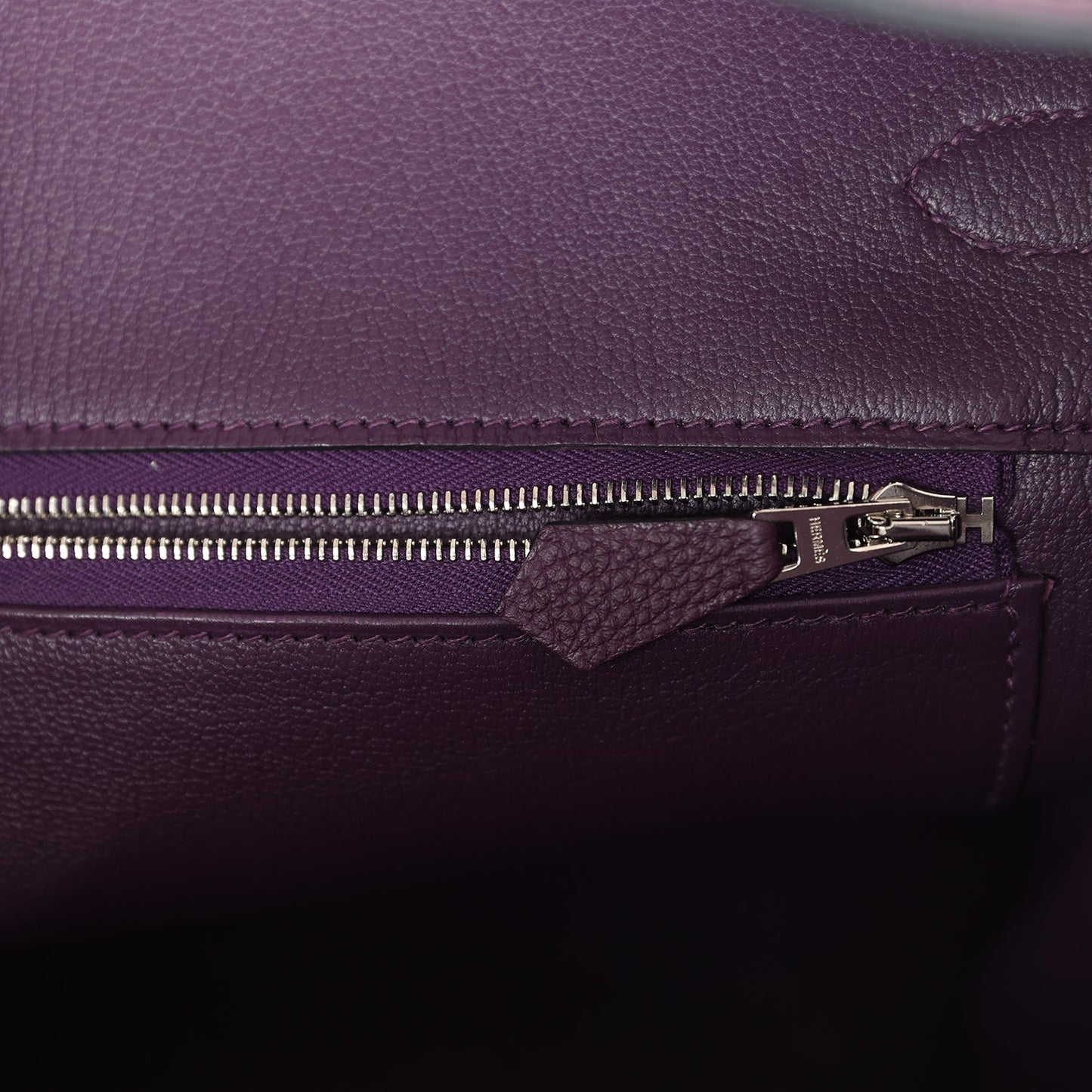 Hermes Birkin 35 Cassis Togo Palladium Hardware