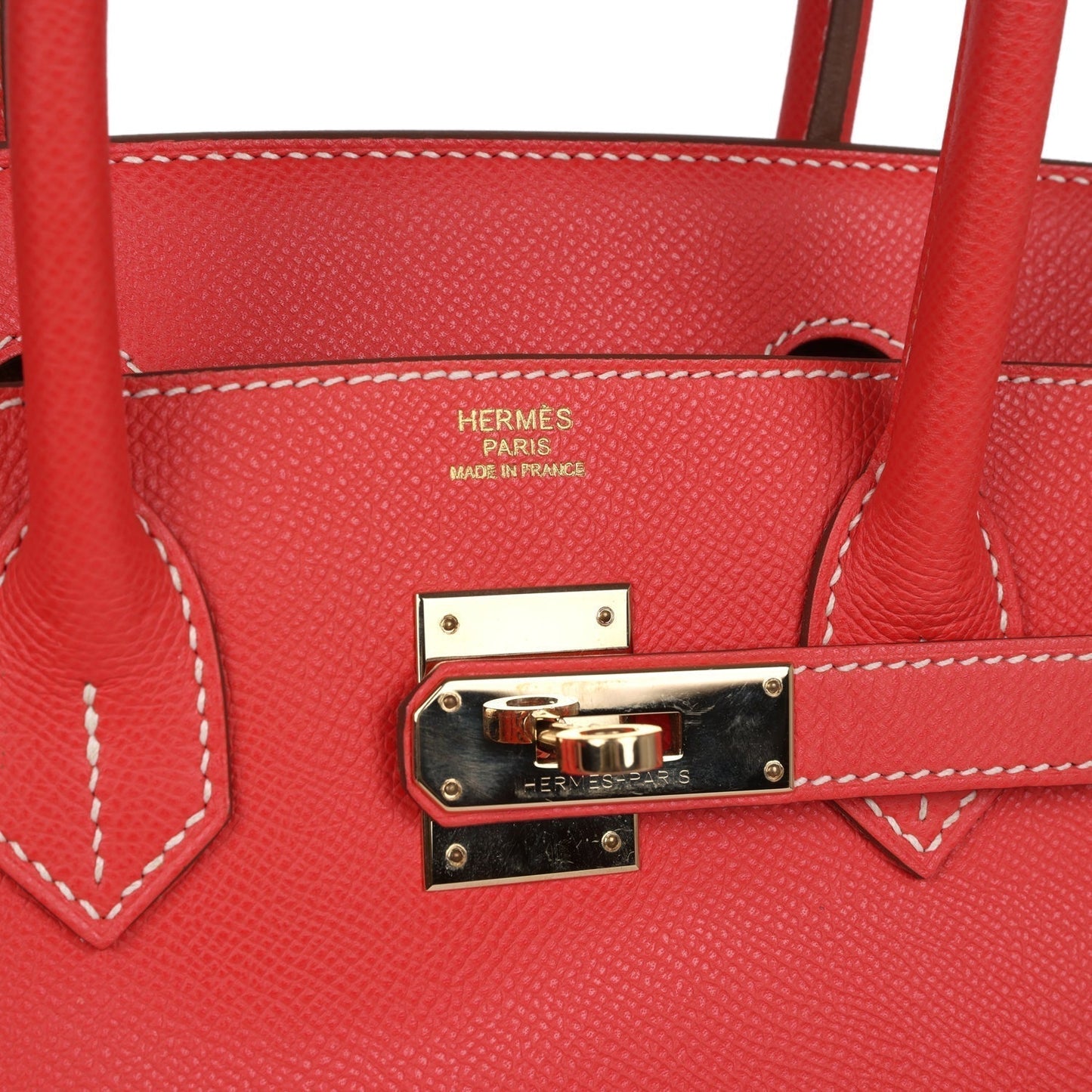 Hermes Birkin 30 Rose Jaipur Candy Epsom Permabrass Hardware