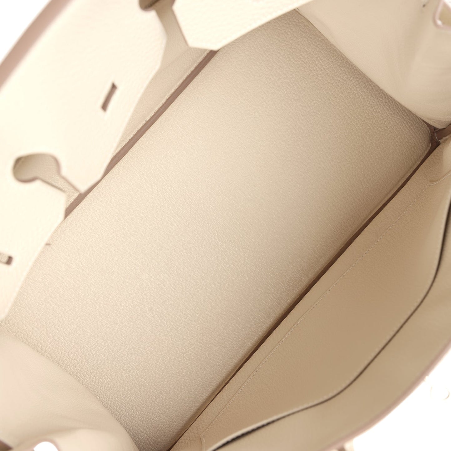 Hermes Birkin 35 Craie Togo Palladium Hardware