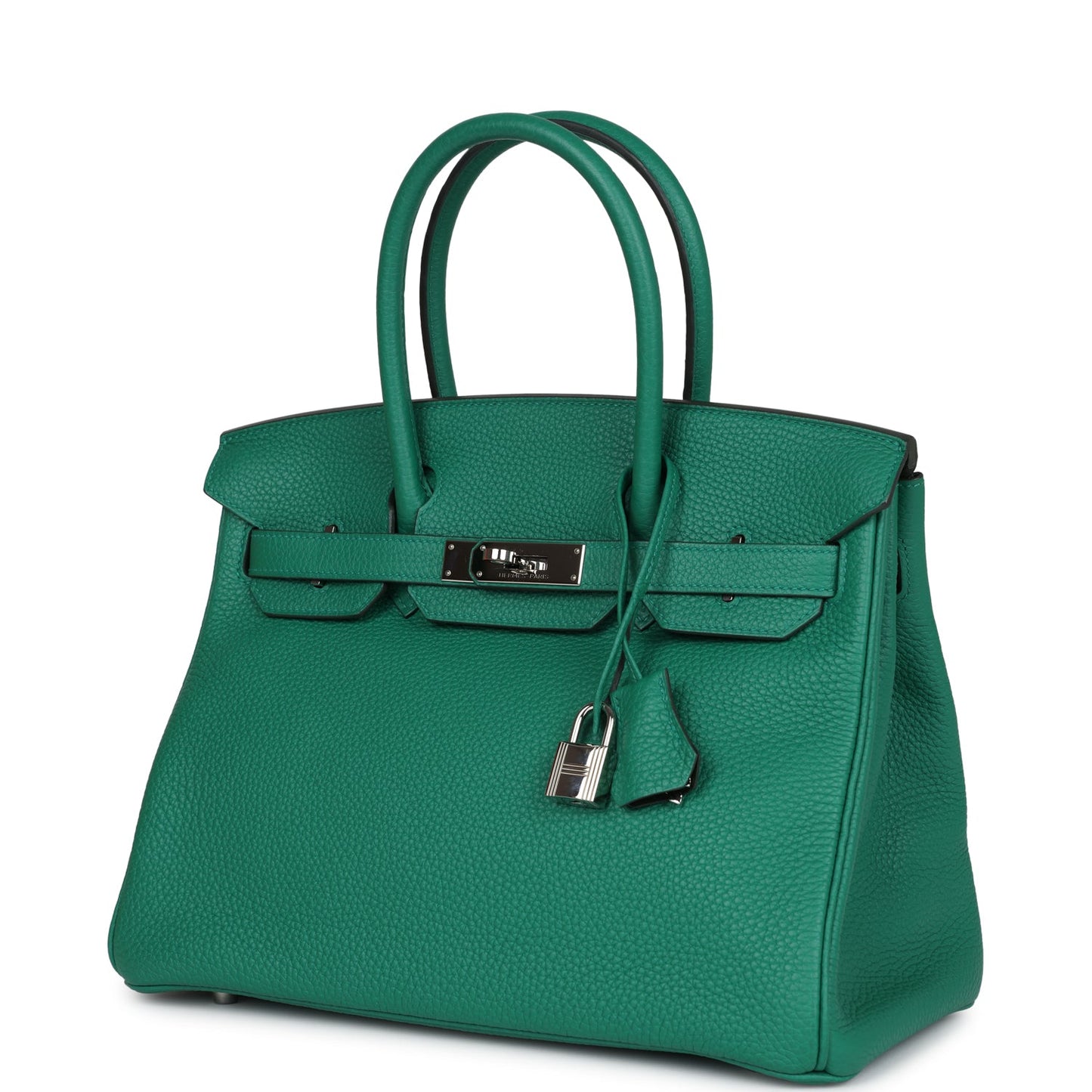 Hermes Birkin 30 Vert Vertigo Verso Clemence Palladium Hardware