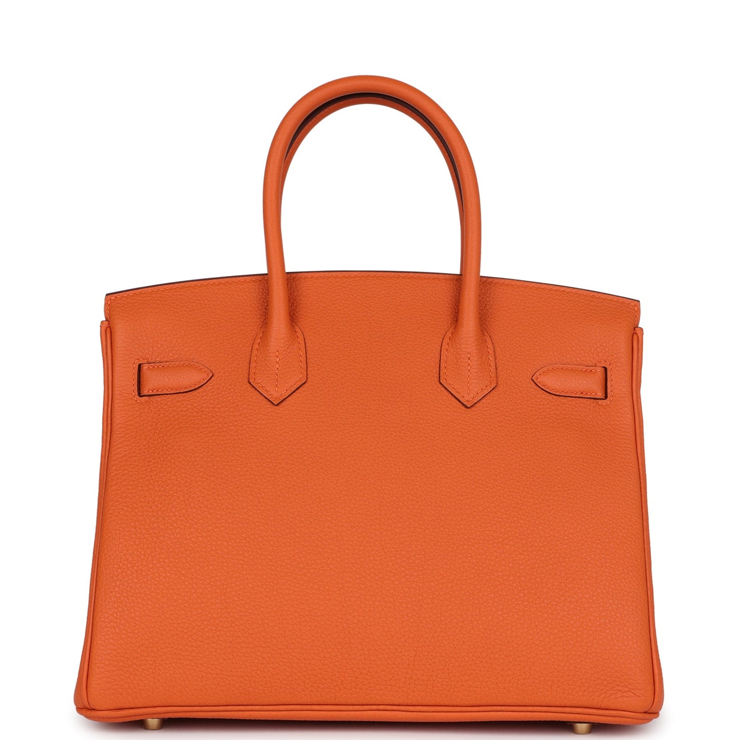 Hermes Birkin 30 Orange Togo Gold Hardware