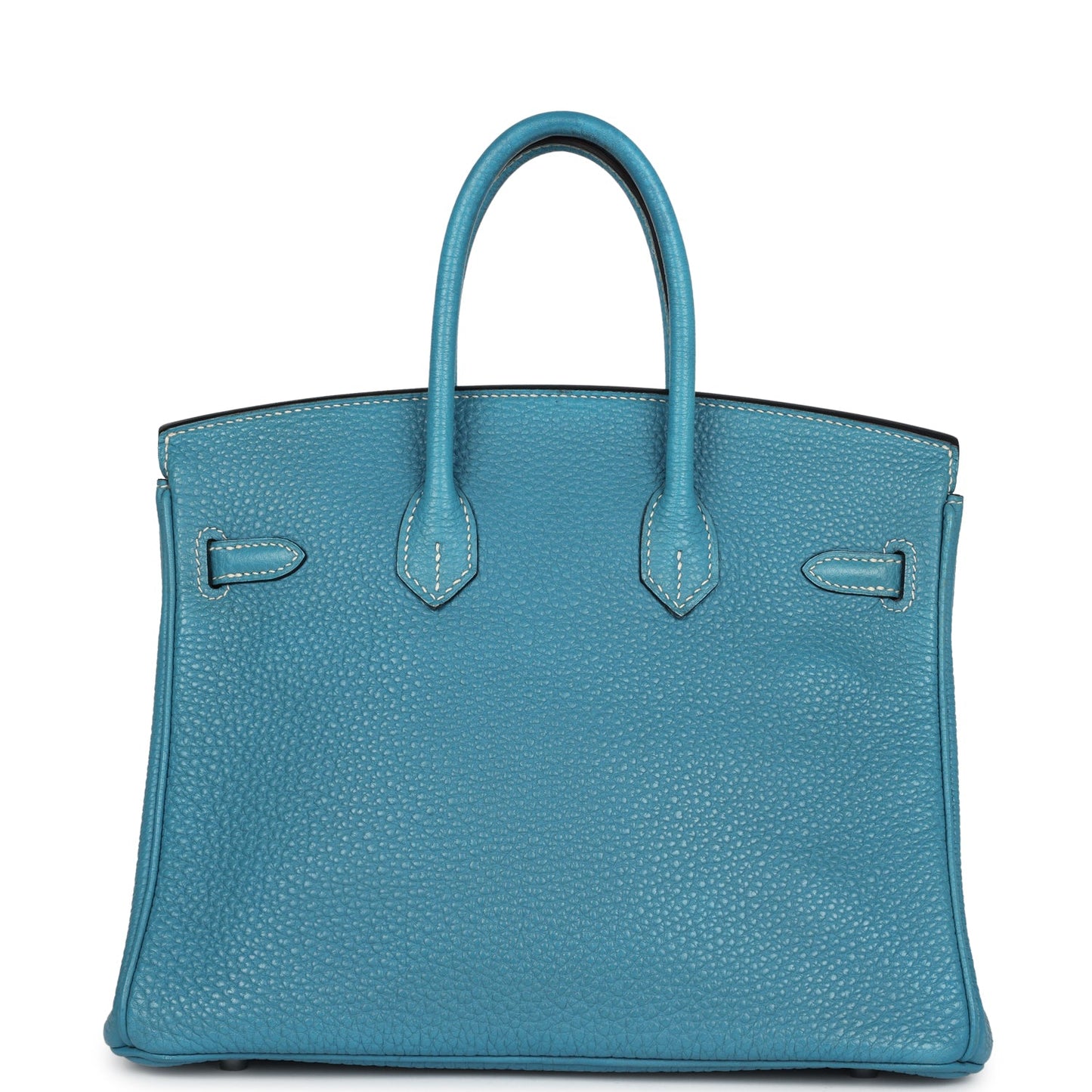 Hermes Birkin 25 Blue Jean Togo Palladium Hardware