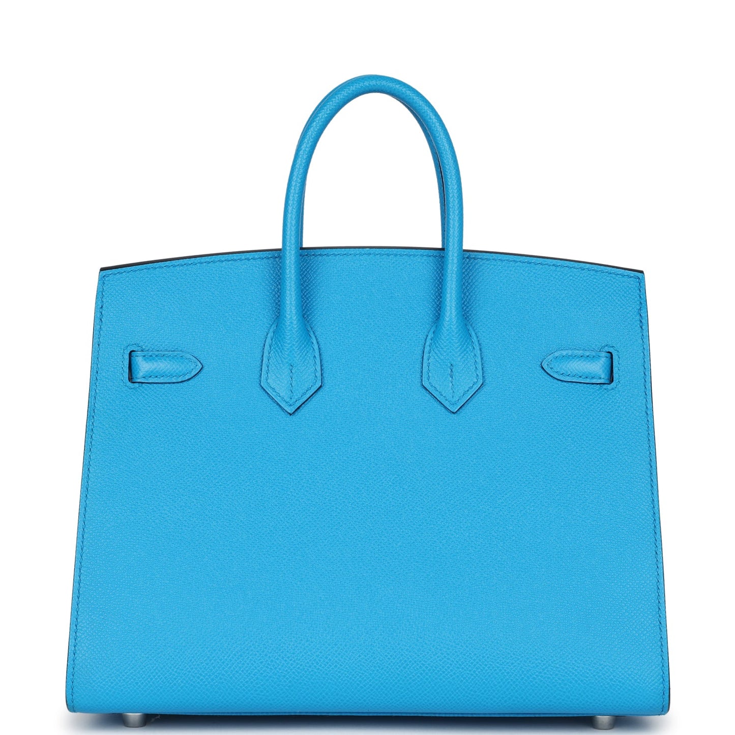 Hermes Birkin Sellier 25 Bleu Frida Epsom Palladium Hardware