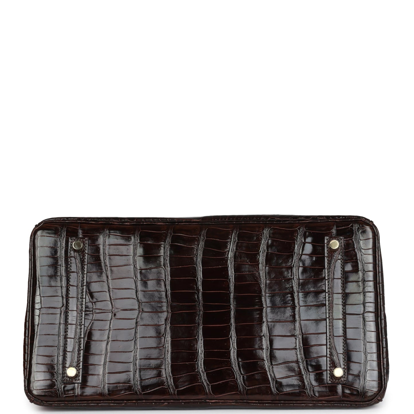 Hermes Birkin 35 Cocaon Shiny Porosus Crocodile Gold Hardware