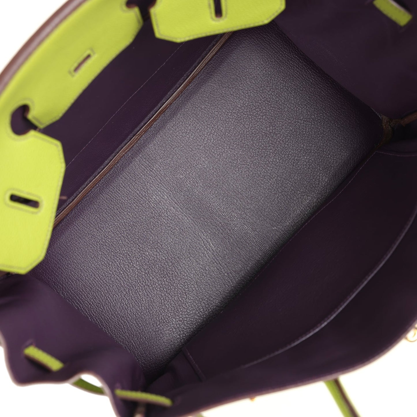 Hermes Birkin 35 Vert Anis Verso Togo Gold Hardware