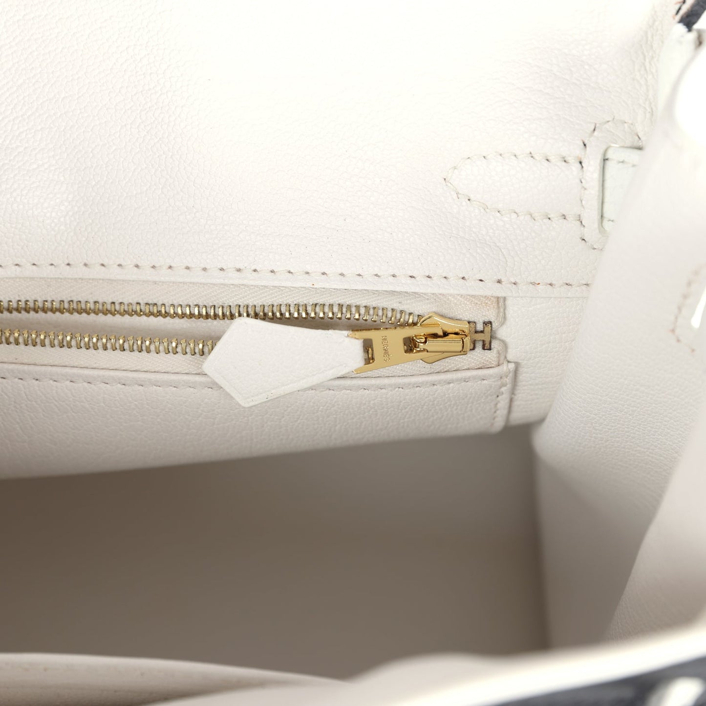 Hermes Special Order (HSS) Birkin 25 Black and White Clemence Gold Hardware