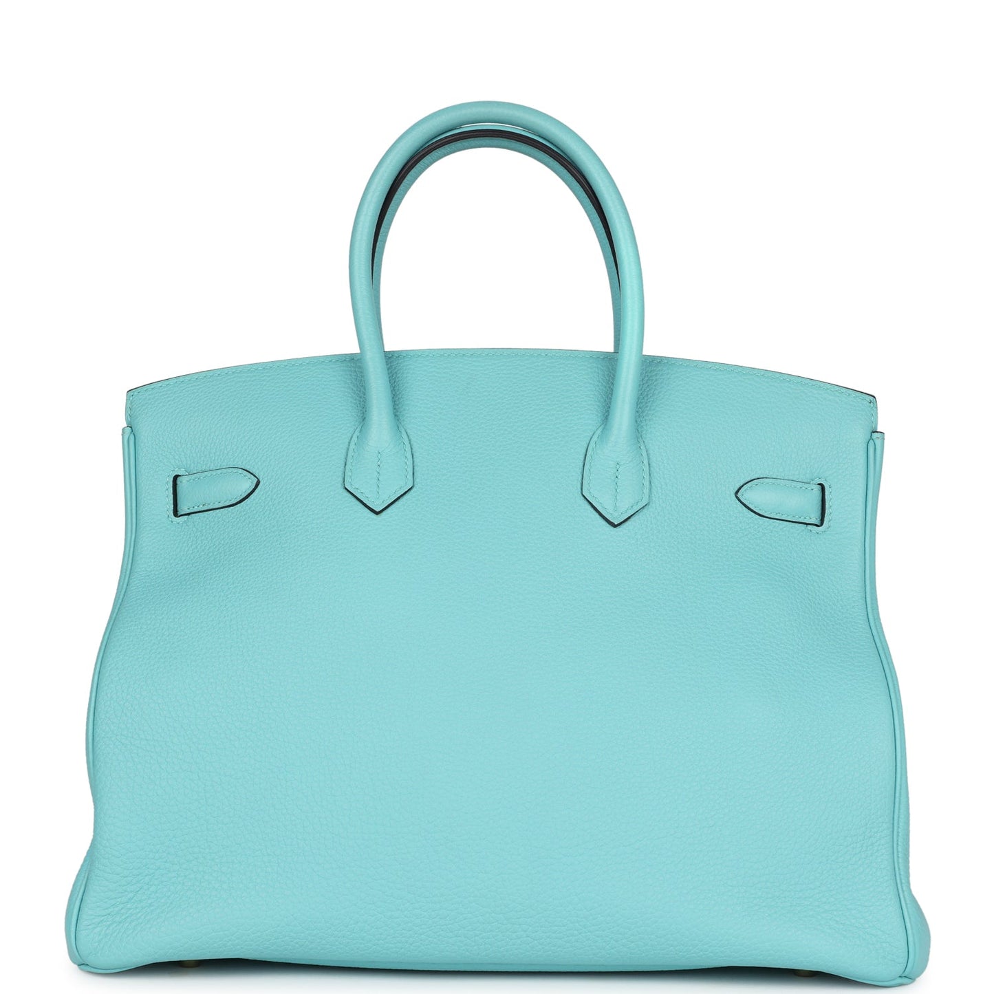 Hermes Birkin 35 Bleu Atoll Togo Gold Hardware