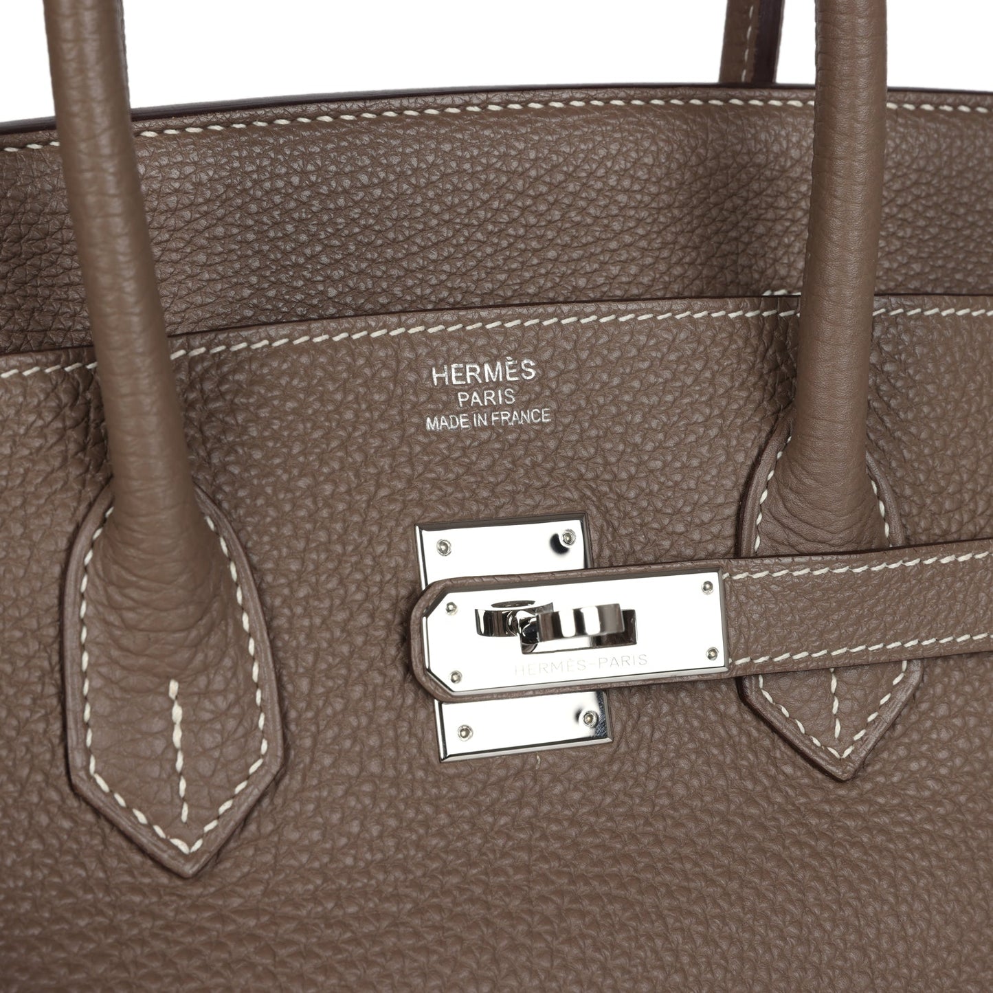 Hermes Birkin 35 Etoupe Togo Palladium Hardware