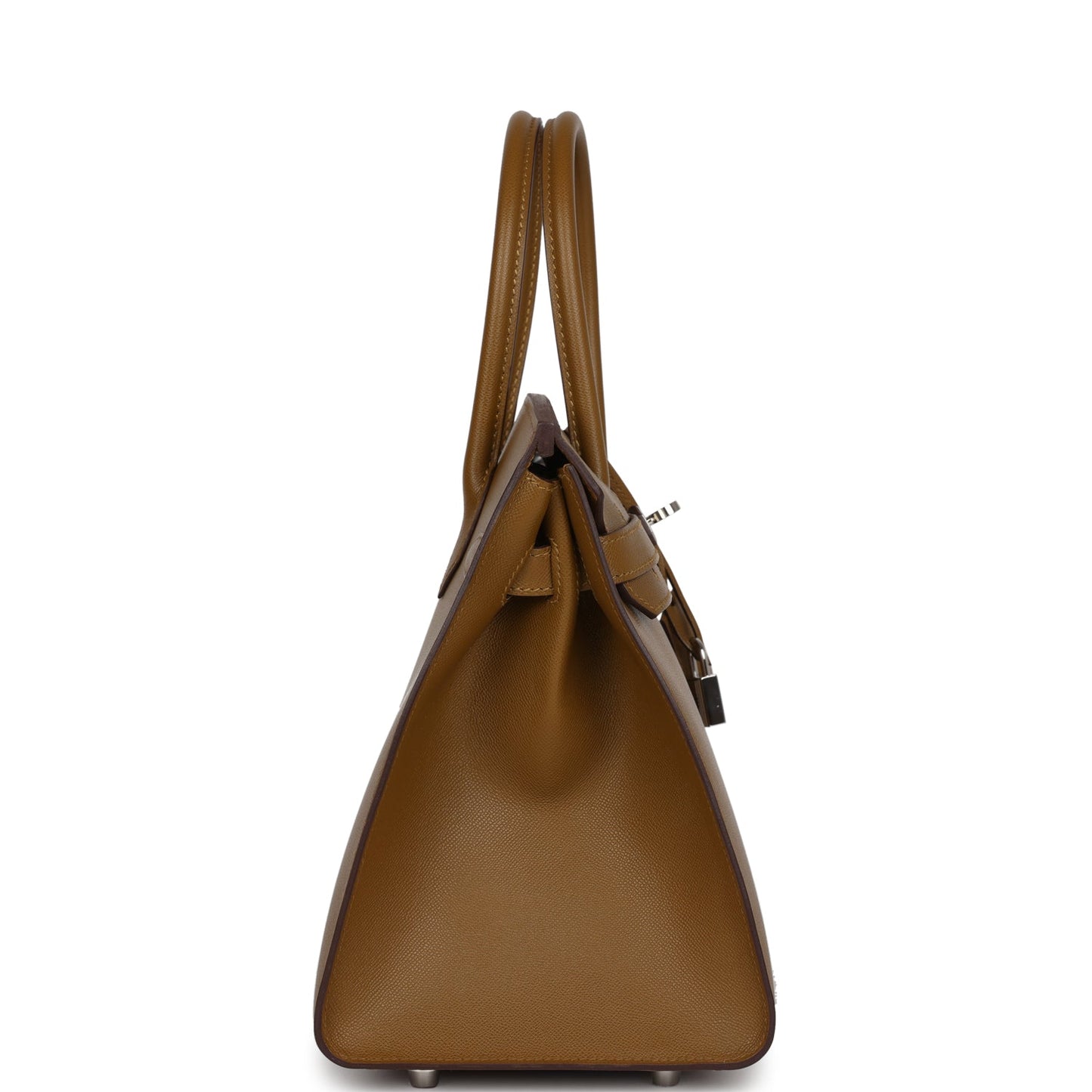 Hermes Birkin Sellier 30 Bronze Dore Madame Palladium Hardware