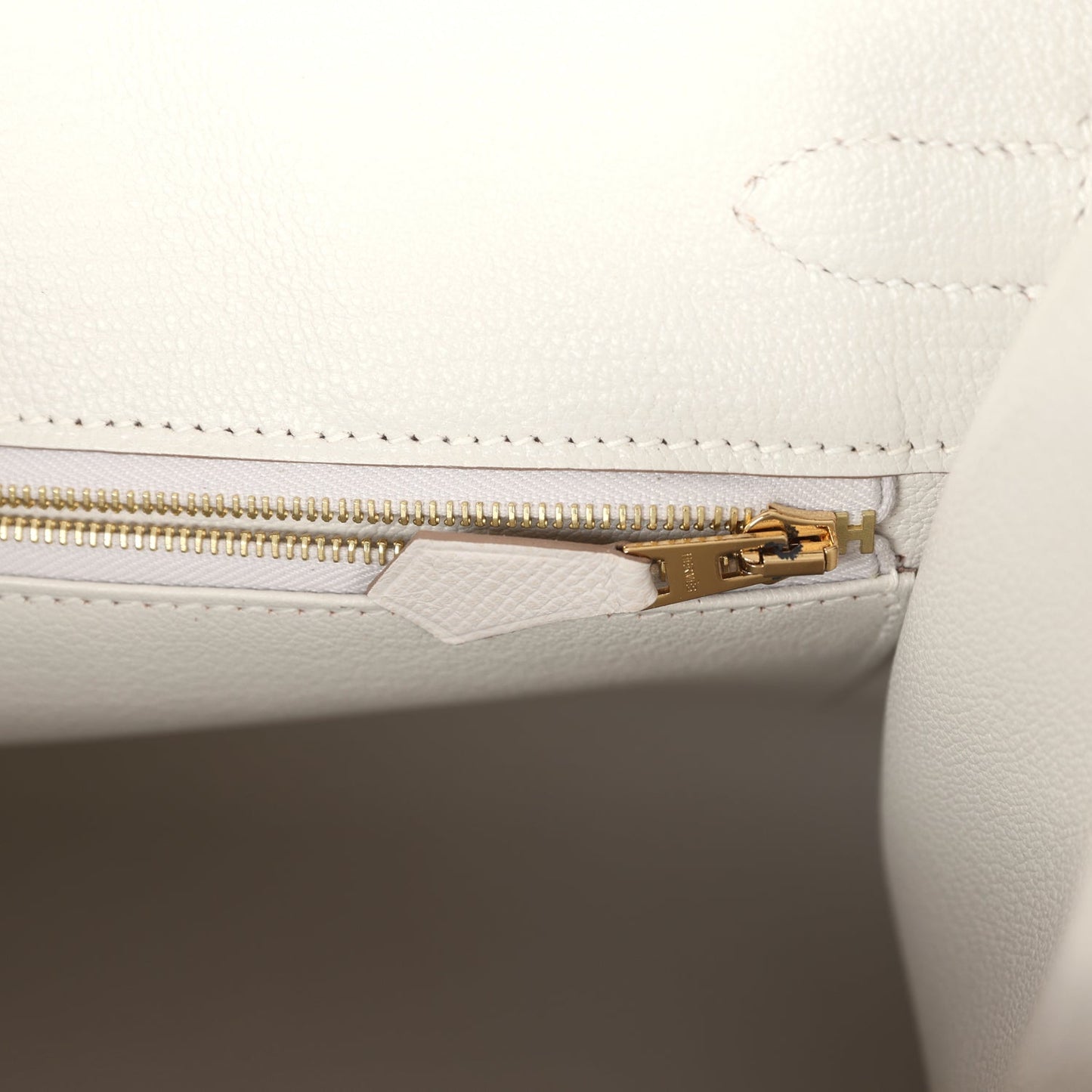 Hermes Birkin Sellier 30 Gris Pale Epsom Gold Hardware