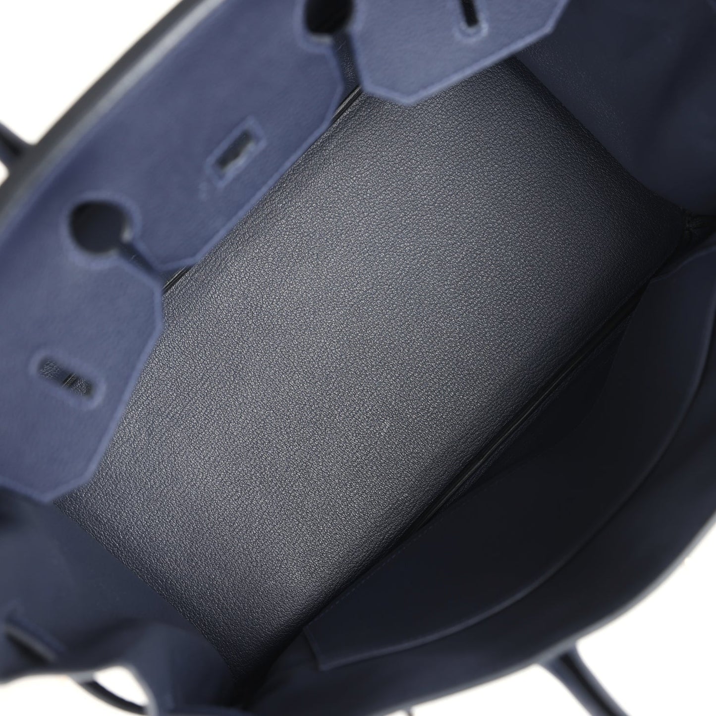 Hermes Birkin 35 Bleu Nuit Togo Palladium Hardware