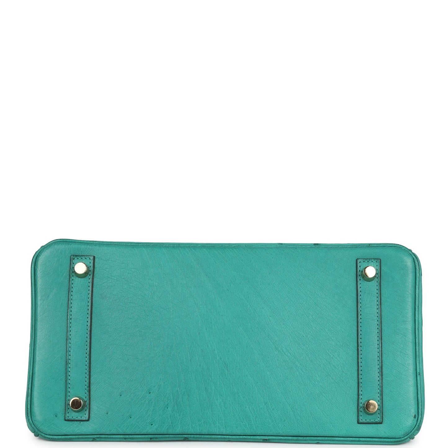 Hermes Birkin 30 Vert Verone Ostrich Gold Hardware